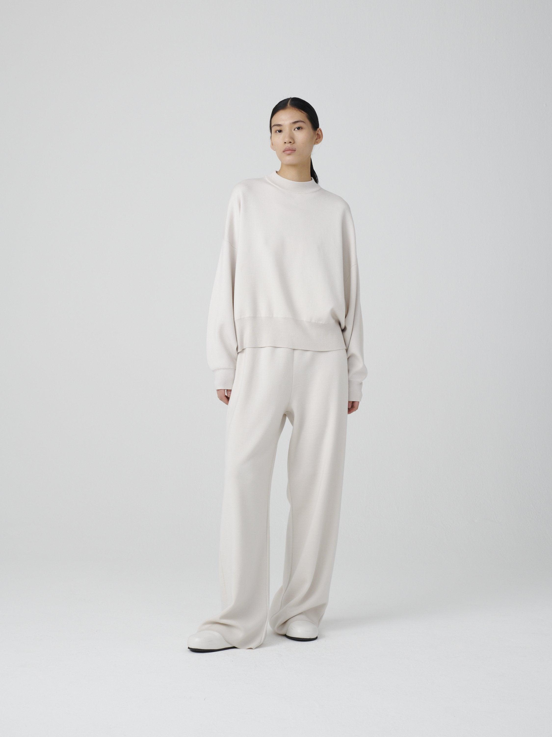 Namu Shop - Studio Nicholson Rainer Double Faced Merino Knit - Dove