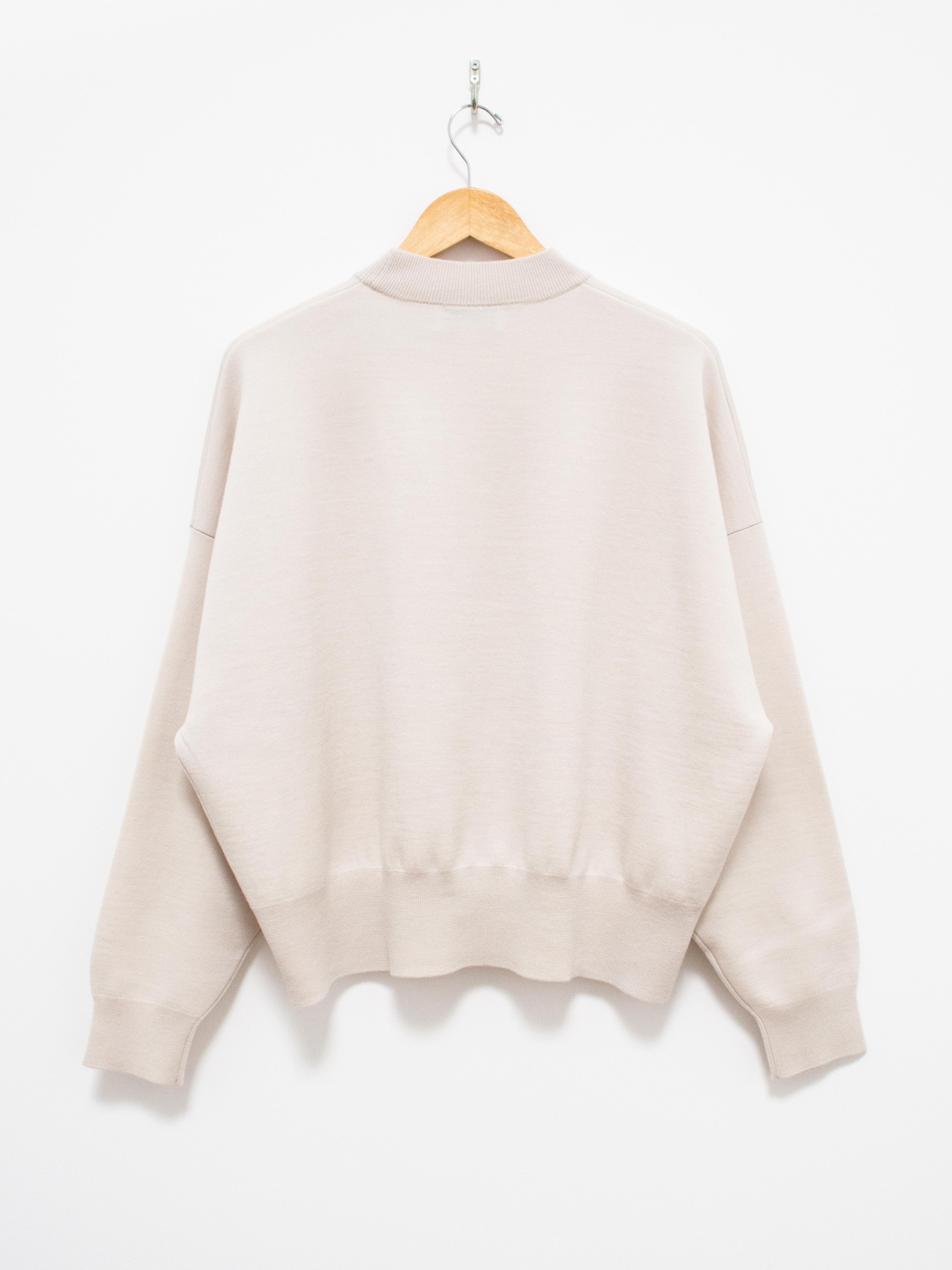 Namu Shop - Studio Nicholson Rainer Double Faced Merino Knit - Dove