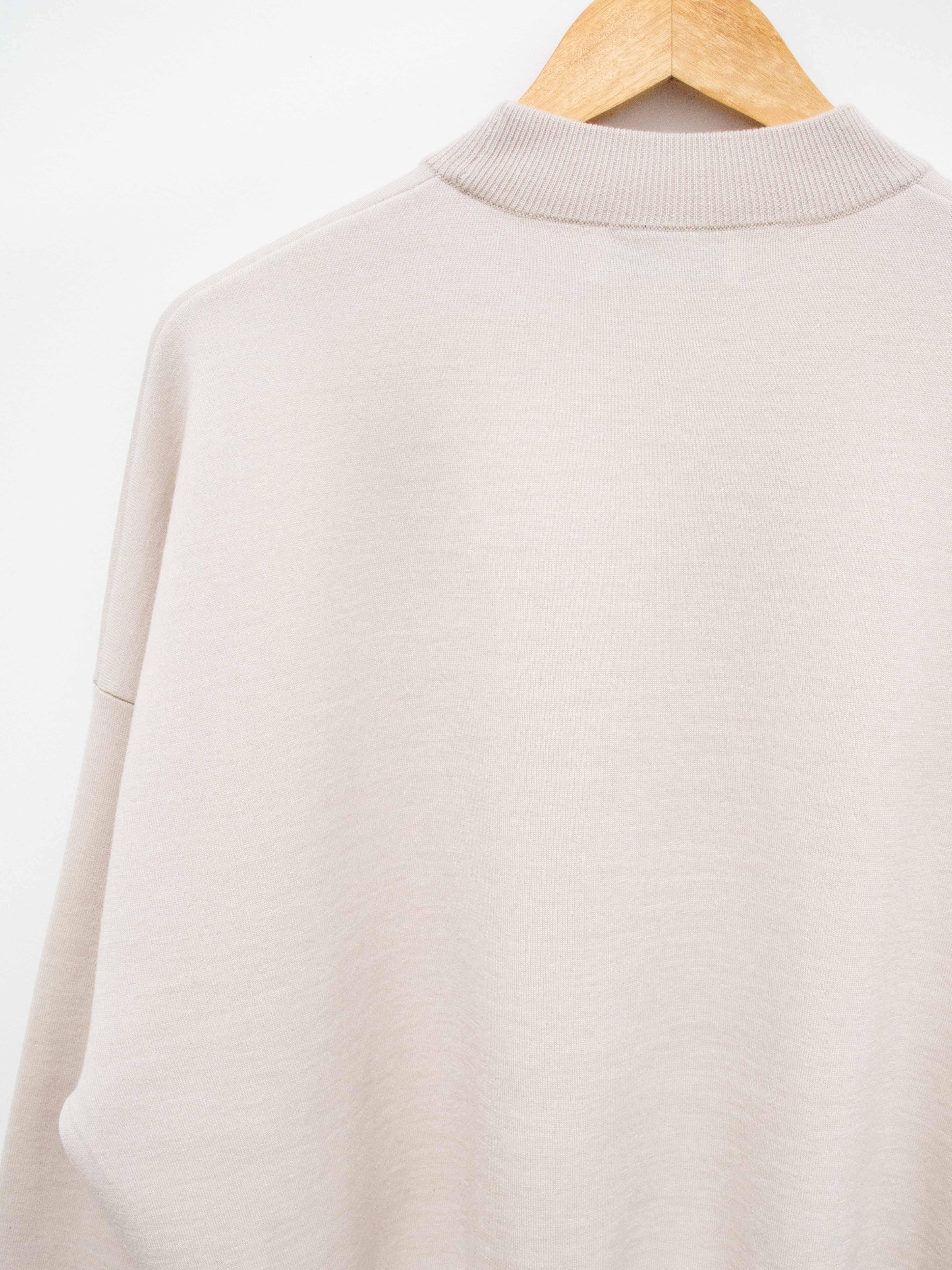 Namu Shop - Studio Nicholson Rainer Double Faced Merino Knit - Dove