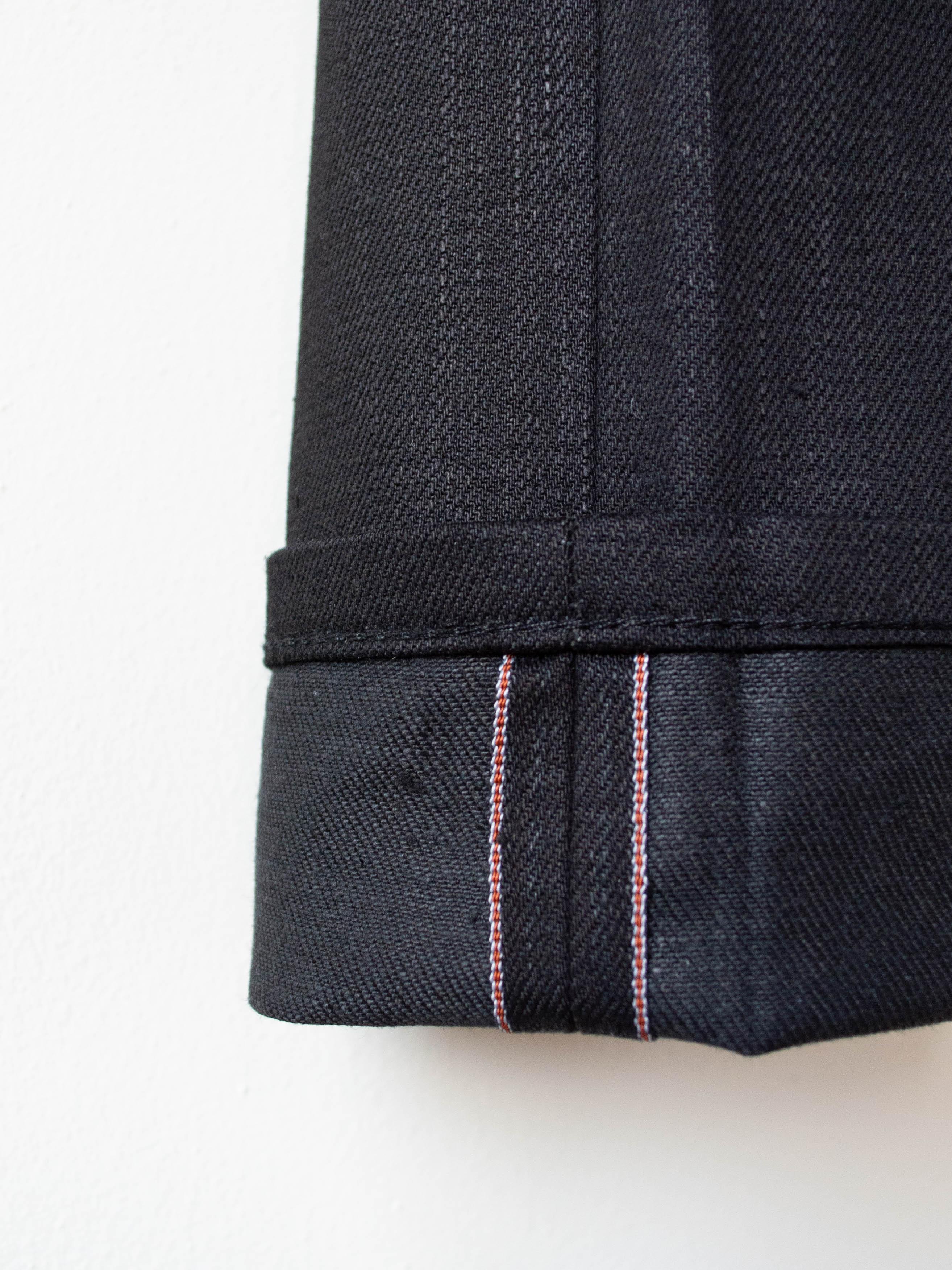 Namu Shop - Studio Nicholson Ruthe Selvedge Denim - Black