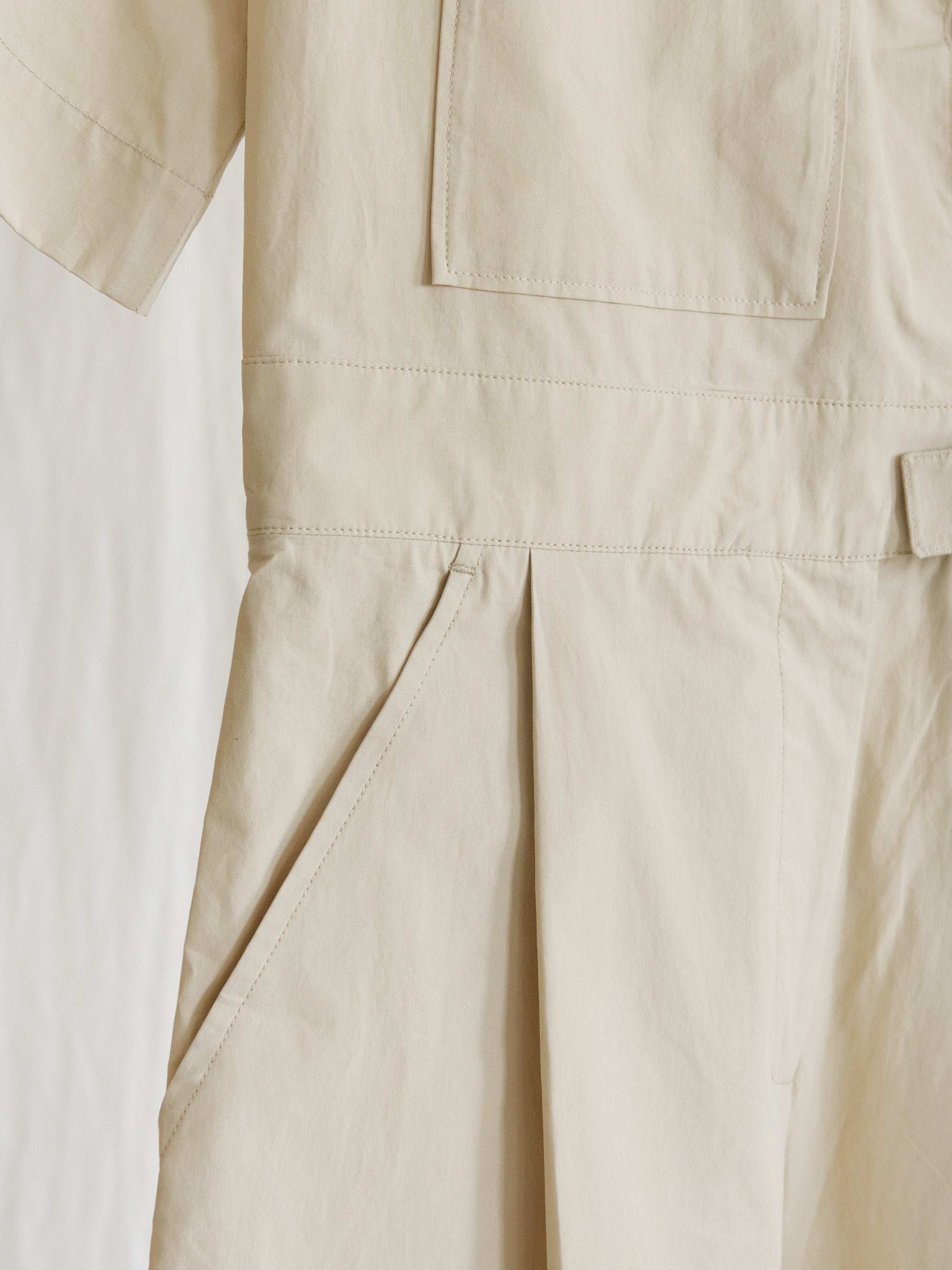Namu Shop - Studio Nicholson Utility Jumpsuit - Sand