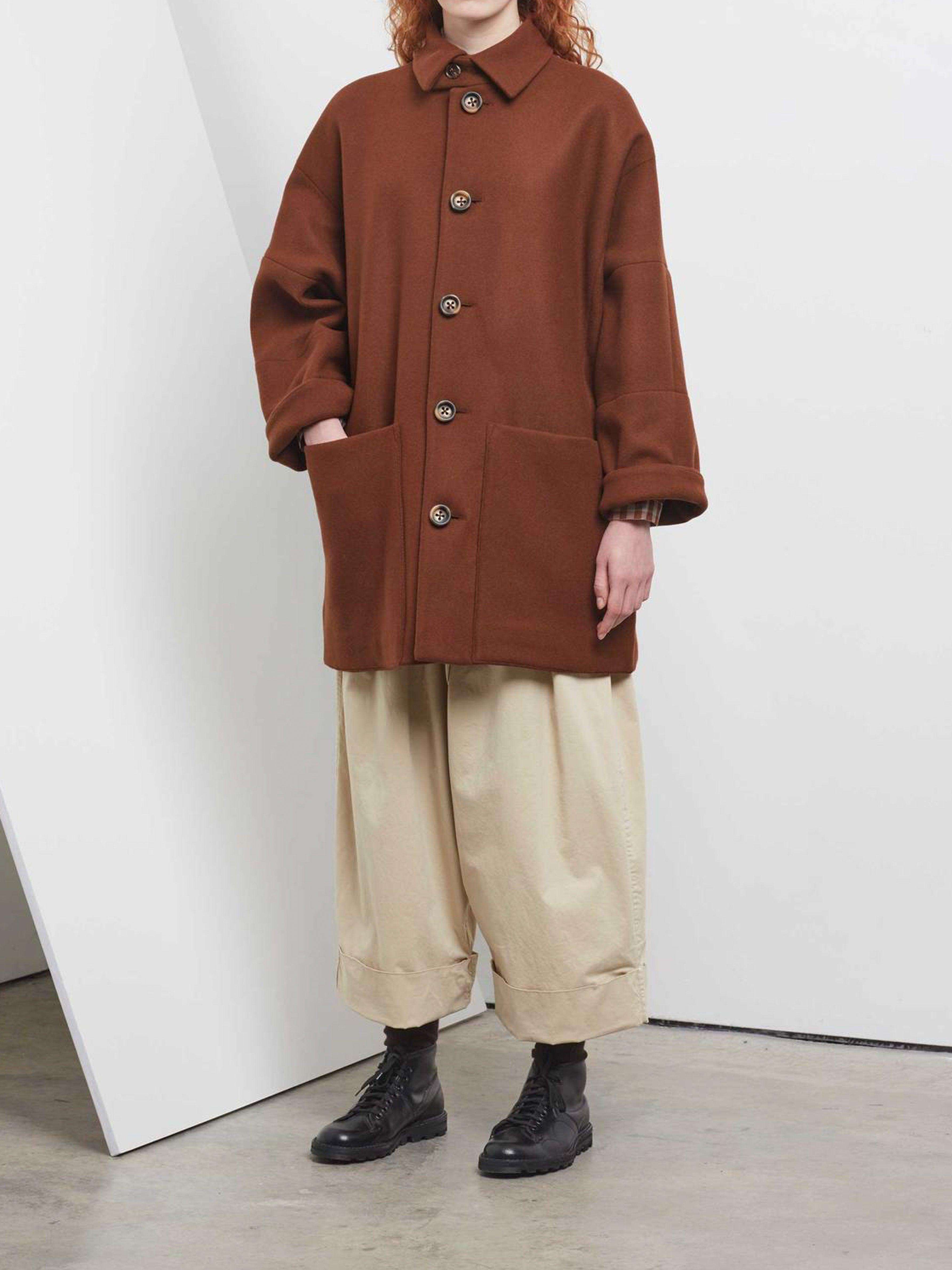 Namu Shop - Toogood The Doorman Jacket - Chestnut