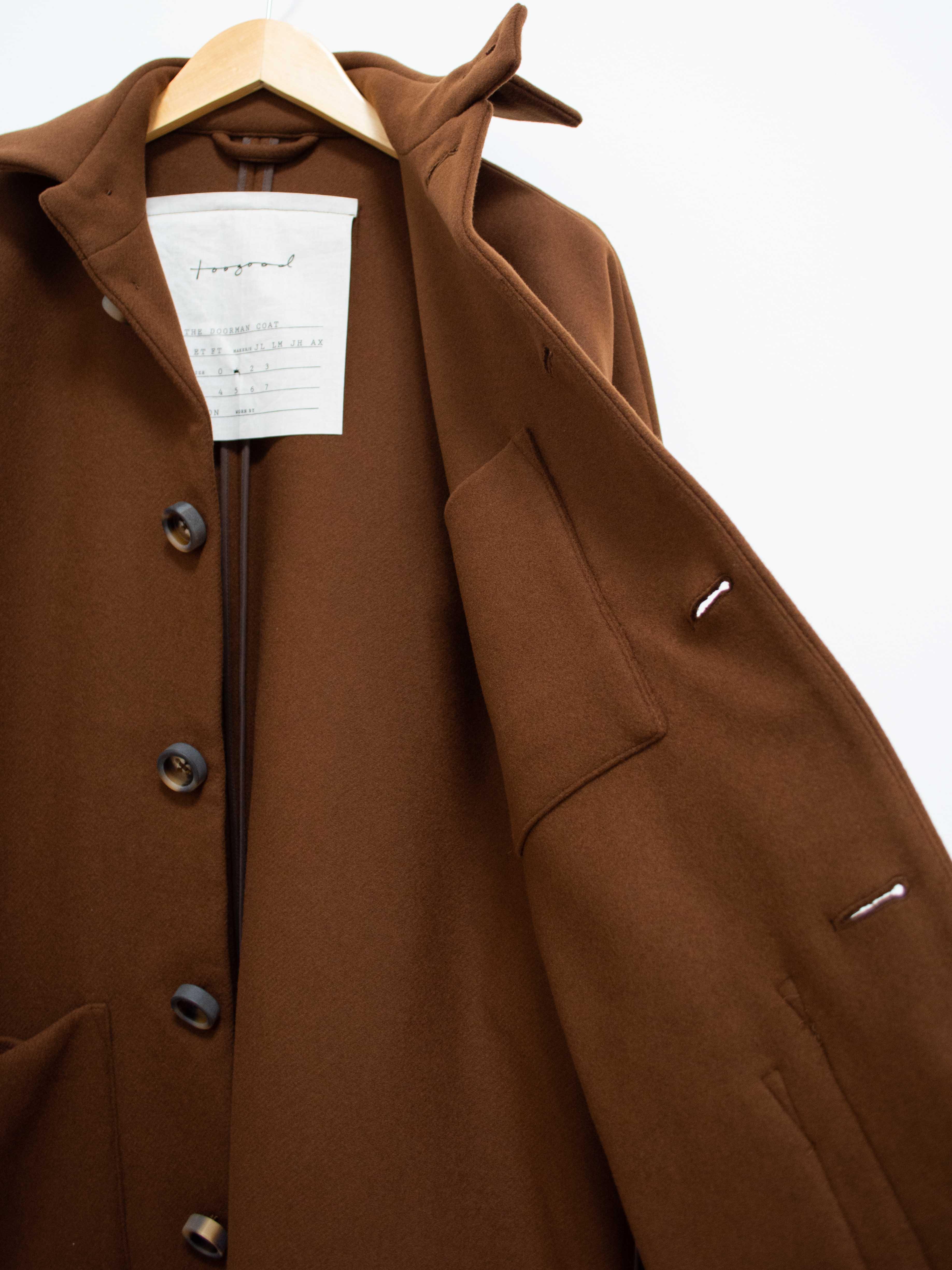Namu Shop - Toogood The Doorman Jacket - Chestnut