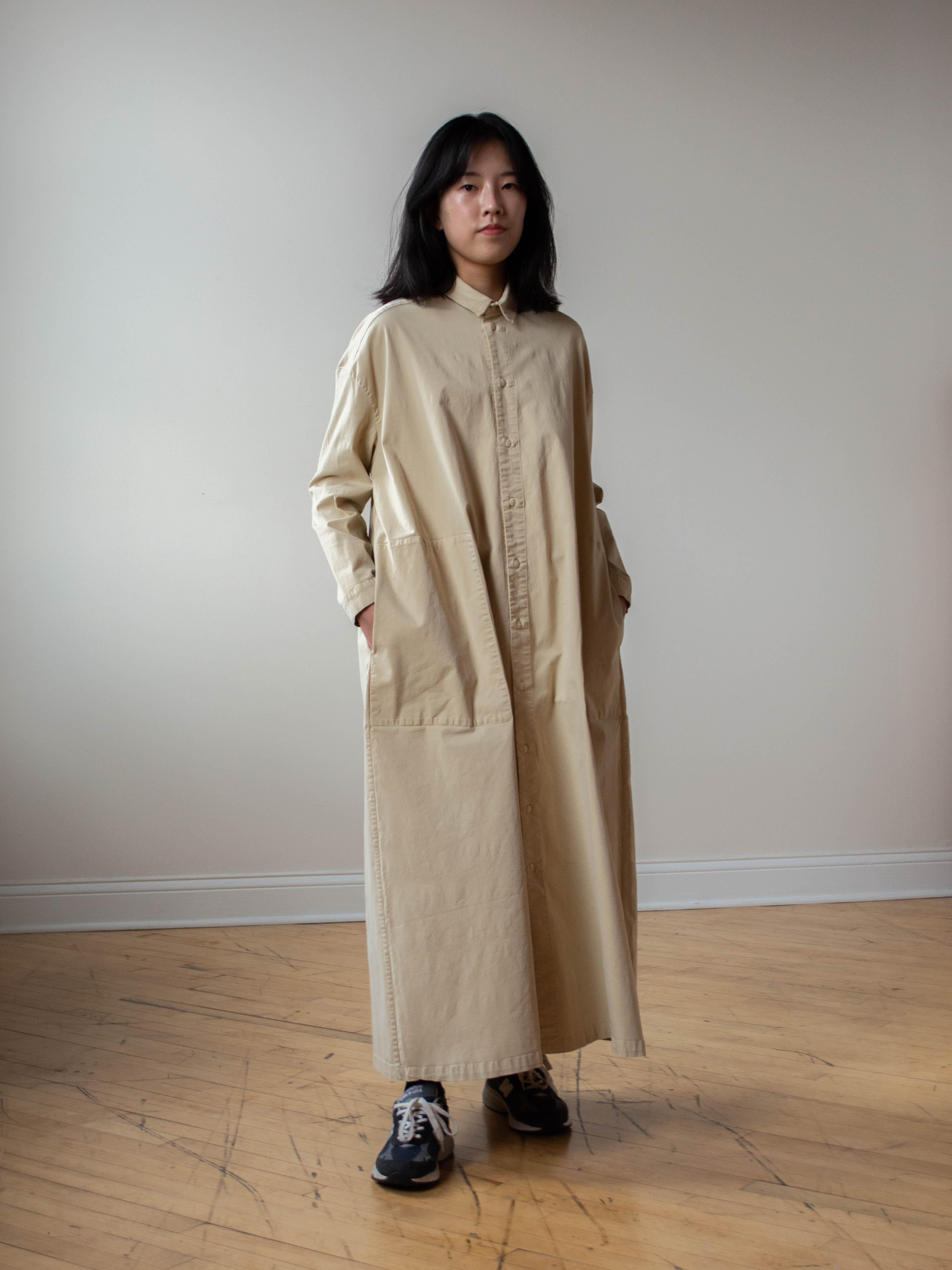 Namu Shop - Toogood The Draughtsman Dress - Buff Twill