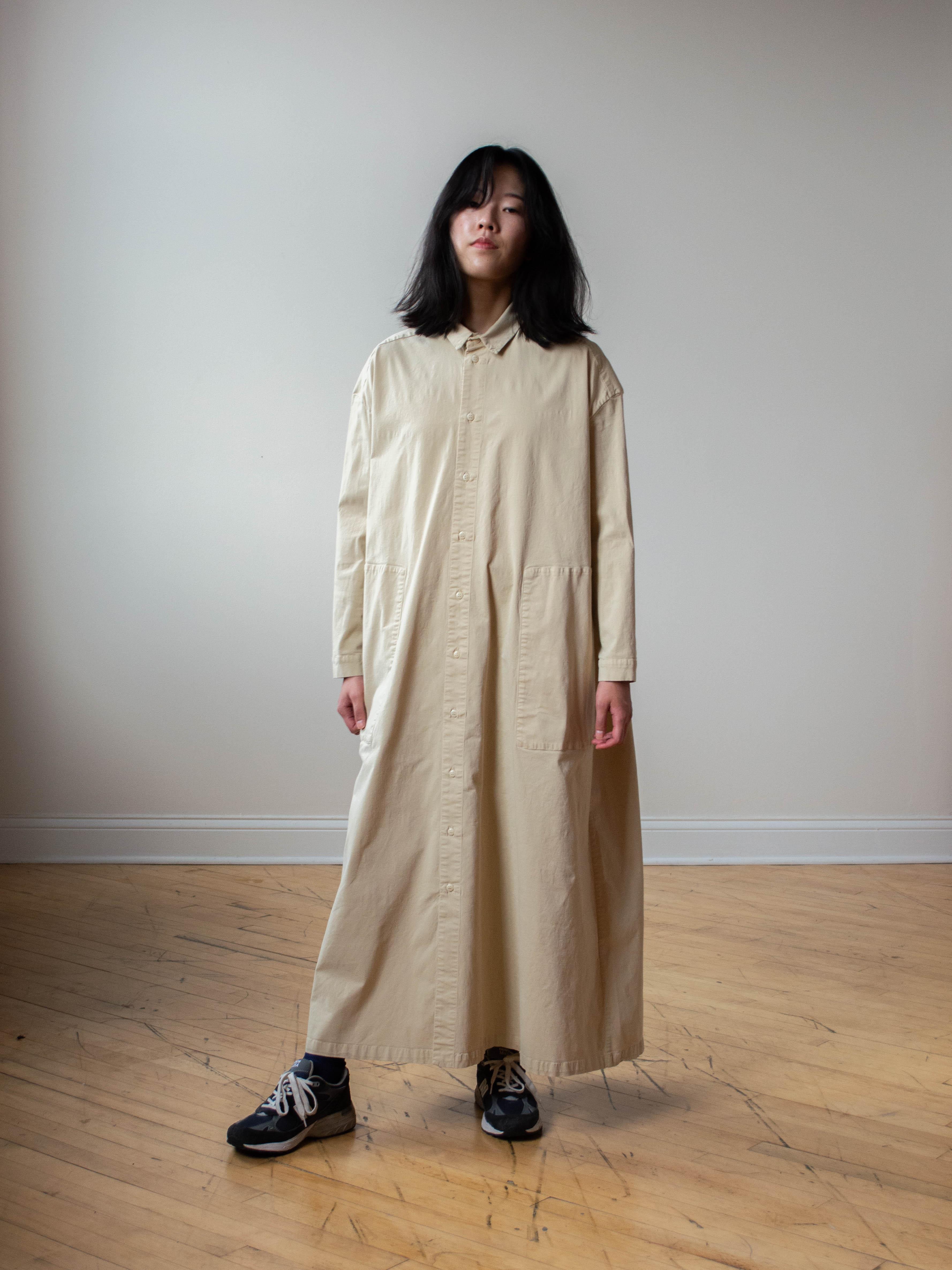 Namu Shop - Toogood The Draughtsman Dress - Buff Twill