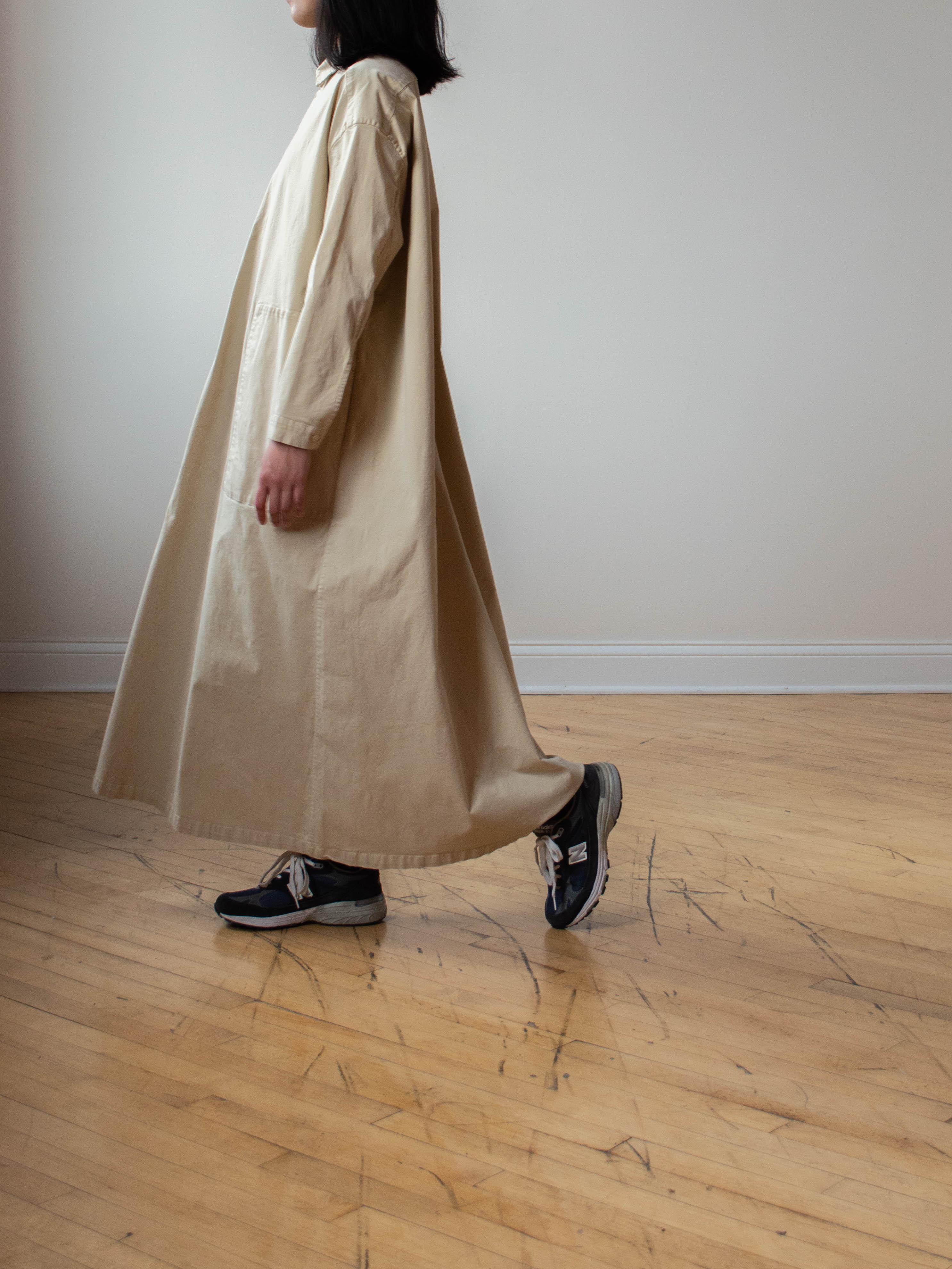 Namu Shop - Toogood The Draughtsman Dress - Buff Twill