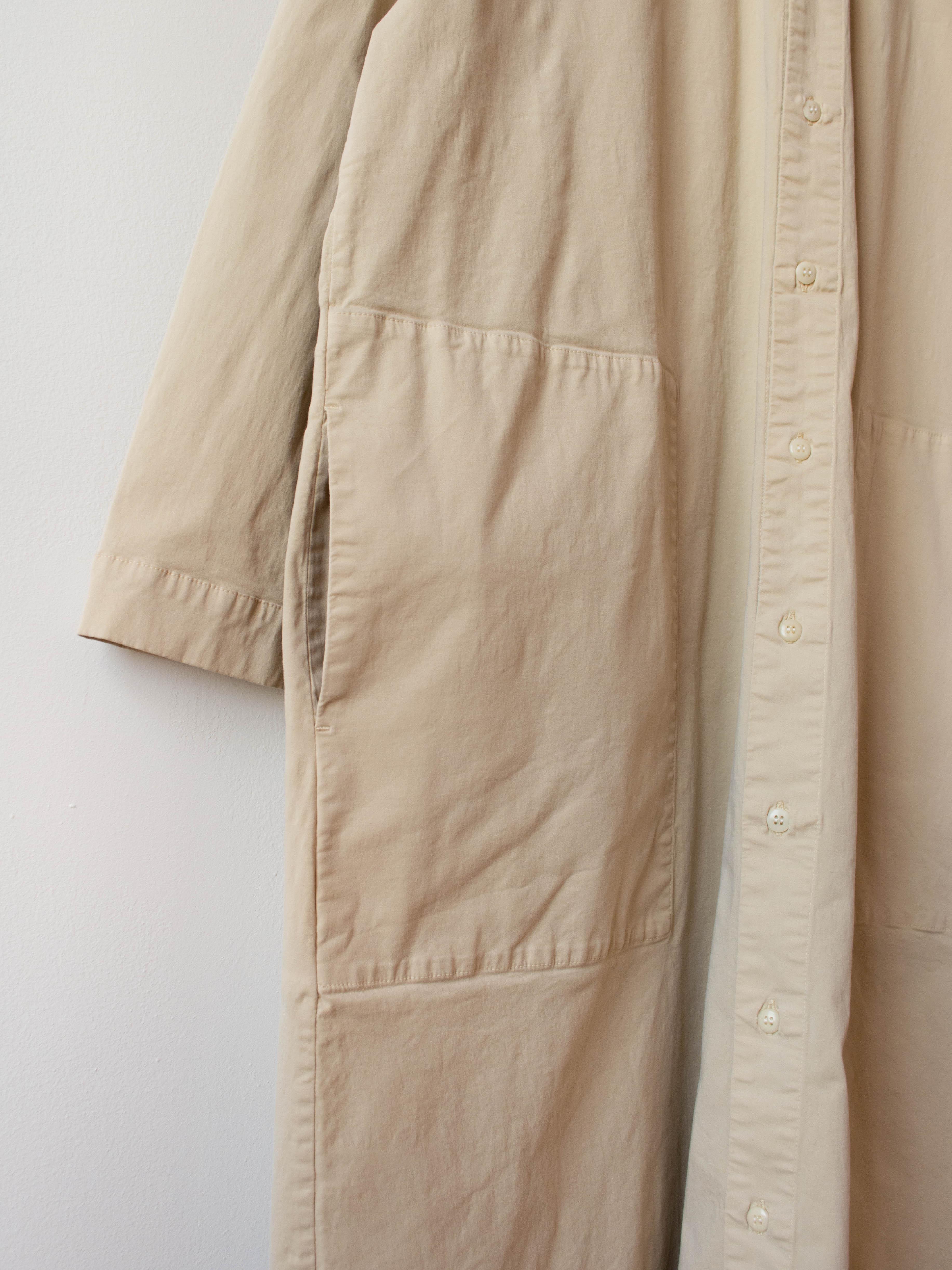 Namu Shop - Toogood The Draughtsman Dress - Buff Twill