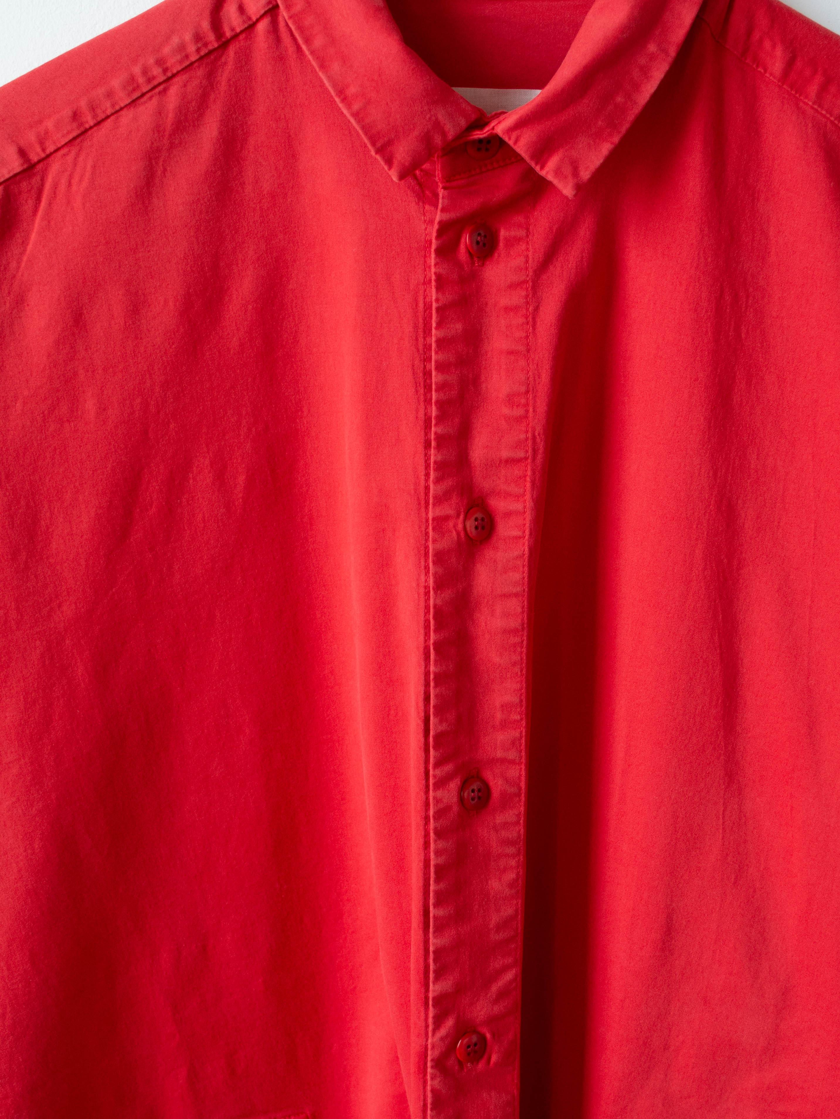 Namu Shop - Toogood The Draughtsman Dress - Scarlet Twill
