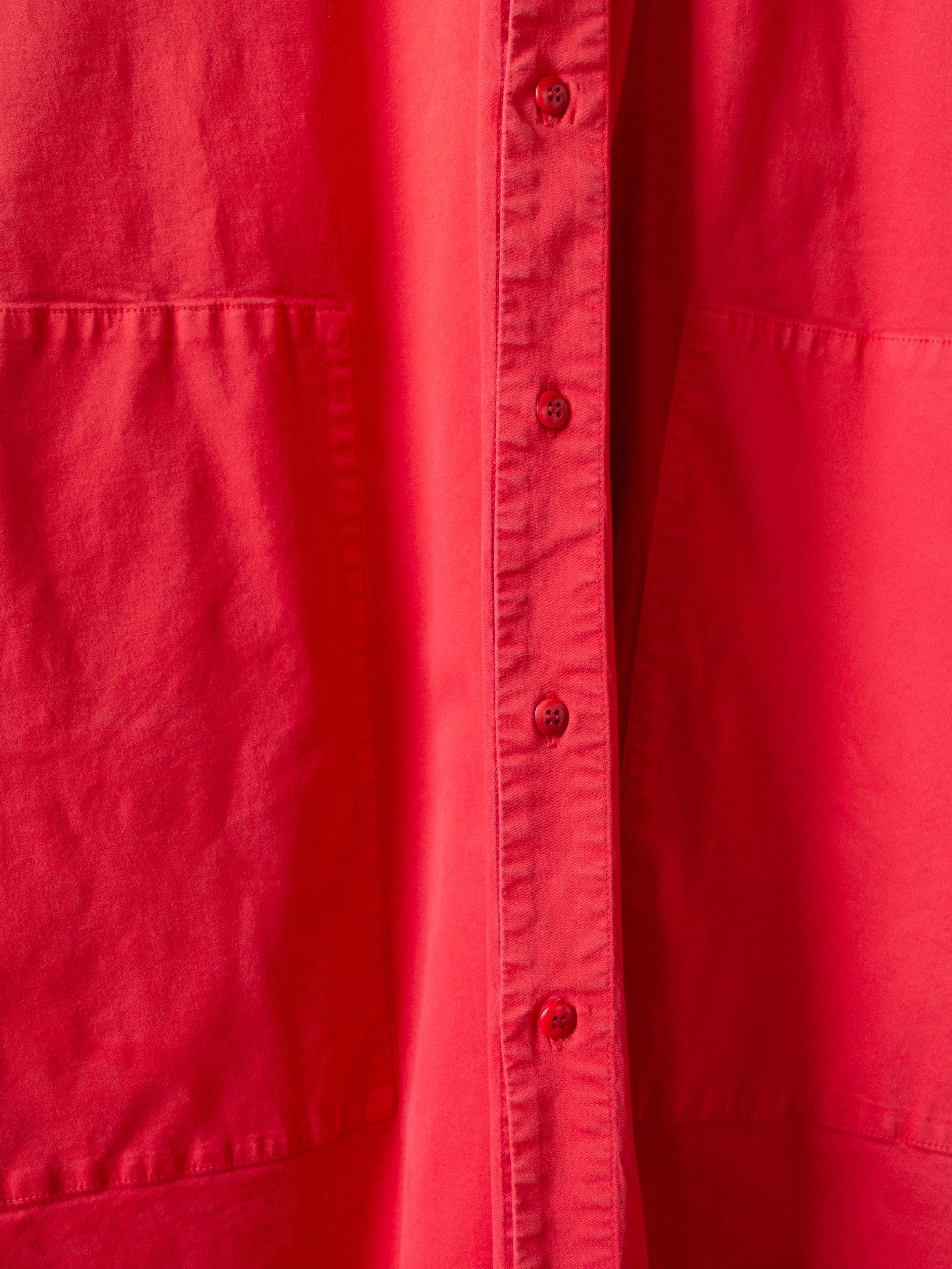 Namu Shop - Toogood The Draughtsman Dress - Scarlet Twill