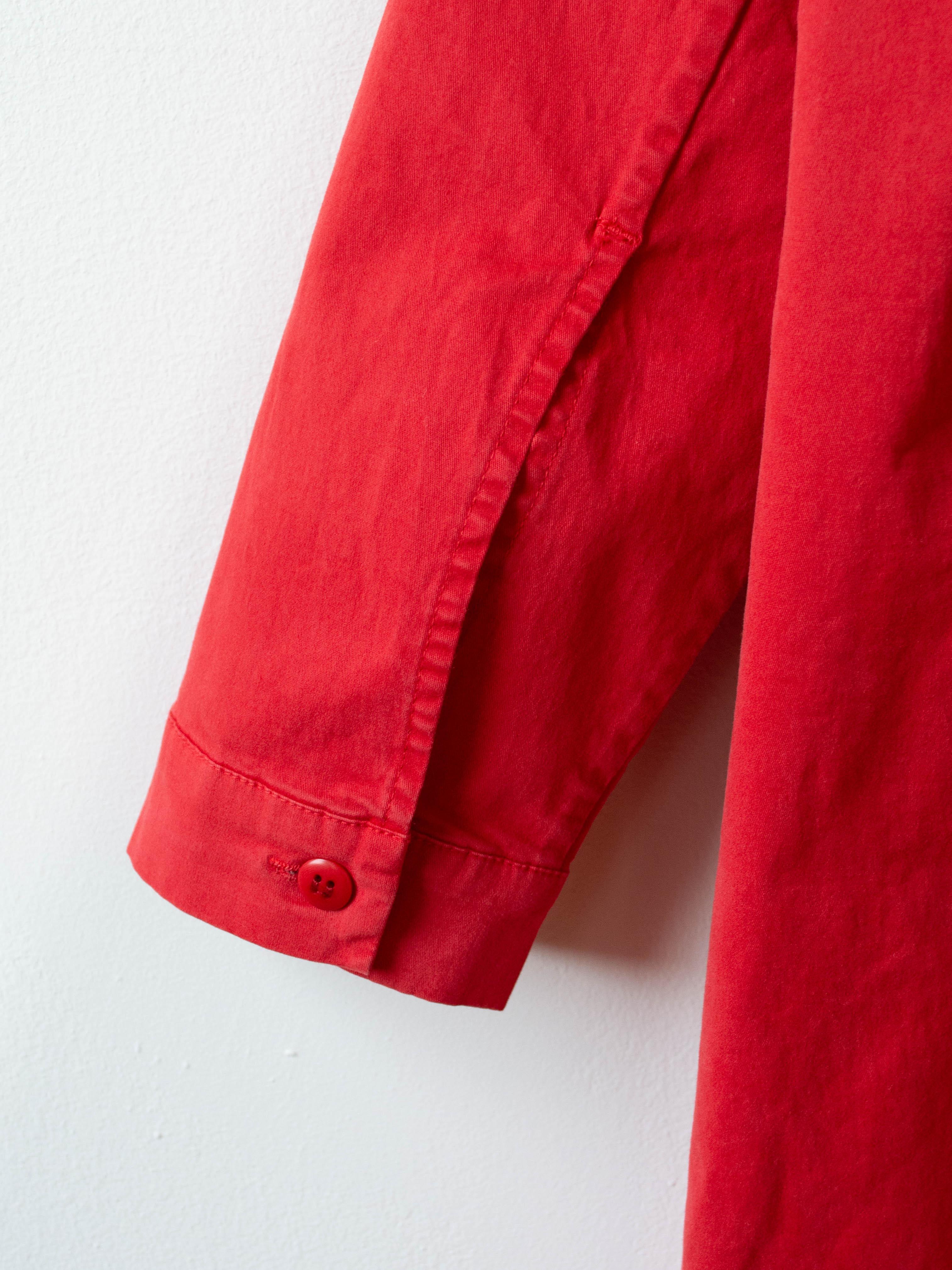 Namu Shop - Toogood The Draughtsman Dress - Scarlet Twill