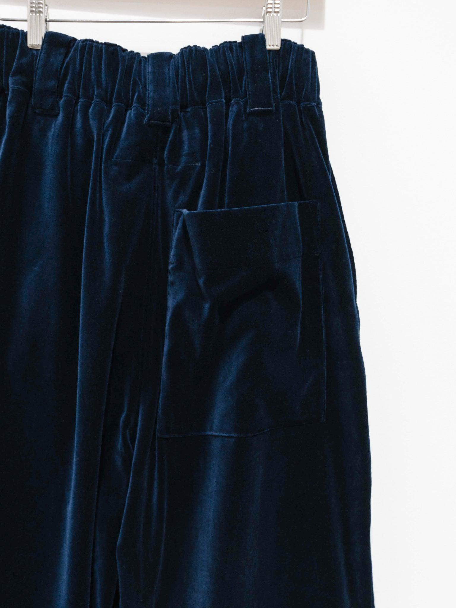 Namu Shop - Toogood The Etcher Trouser - Ink Cotton Velvet