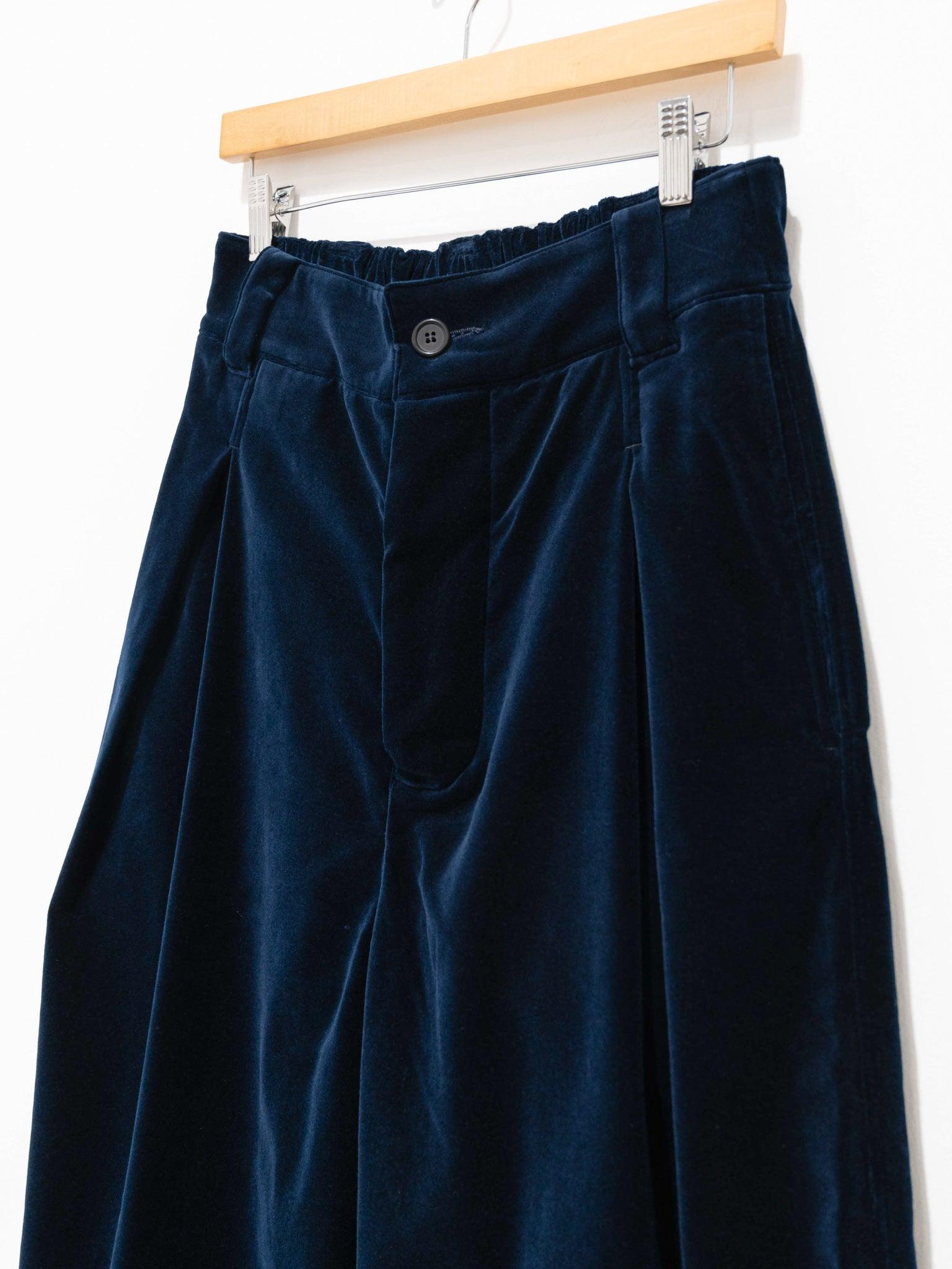 Namu Shop - Toogood The Etcher Trouser - Ink Cotton Velvet