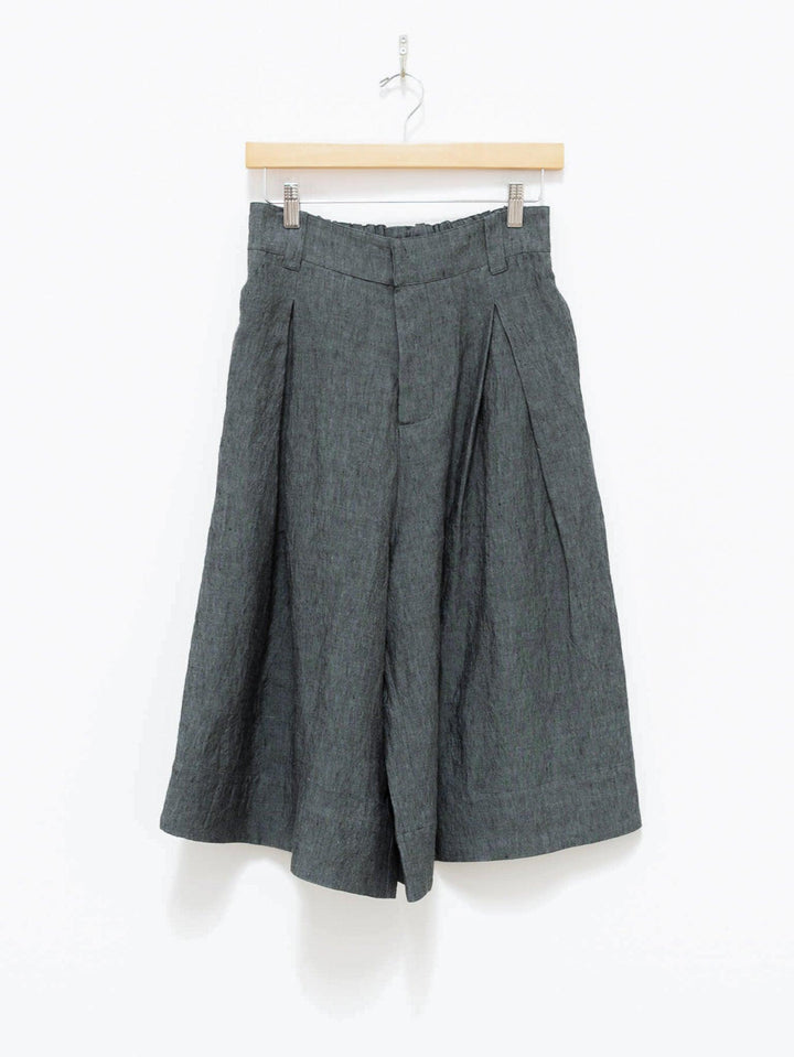 Namu Shop - Toogood The Landscaper Shorts - Blue Slate Laundered Linen