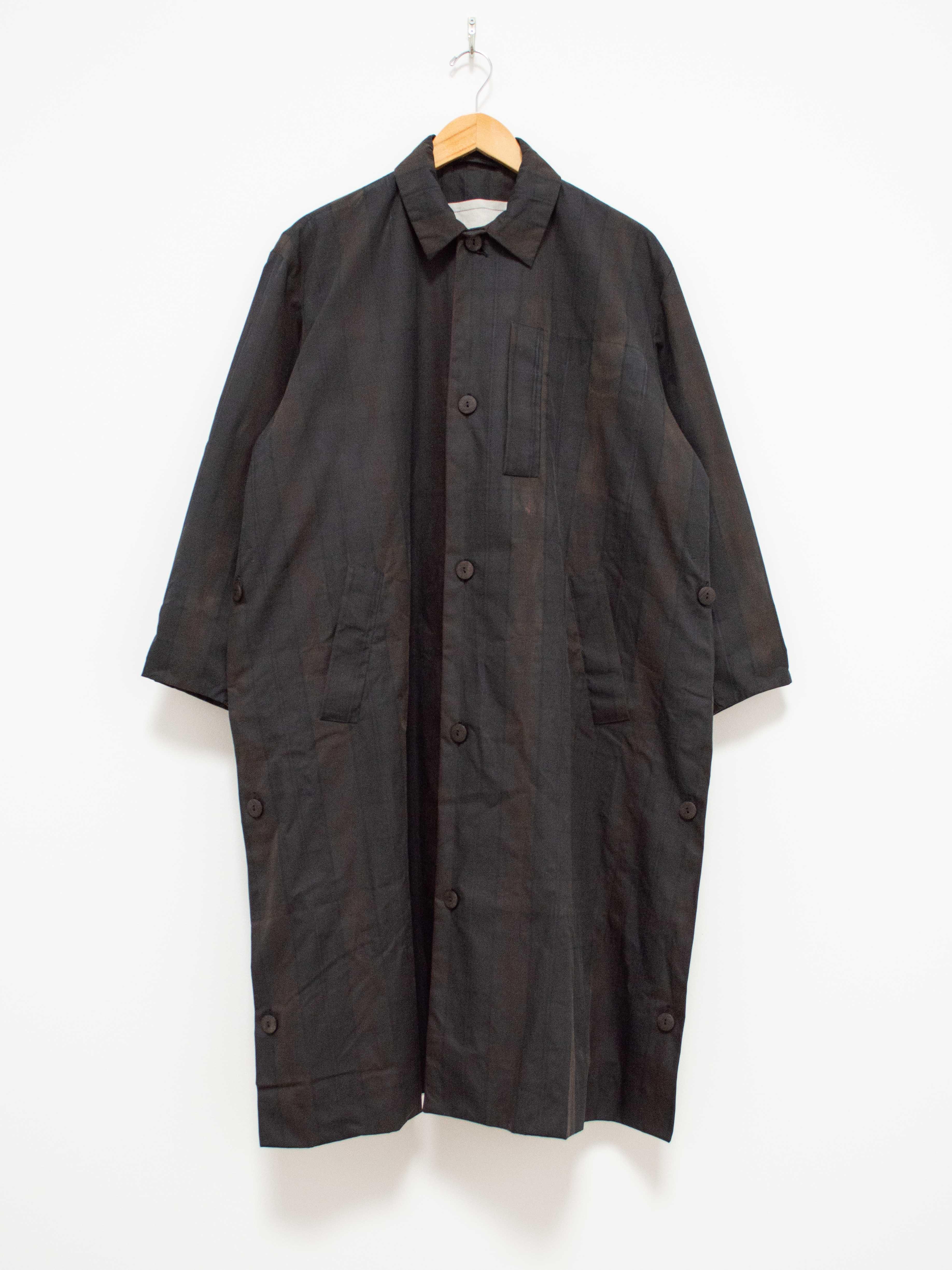 Namu Shop - Toogood The Messenger Coat - Waxed Cotton Check