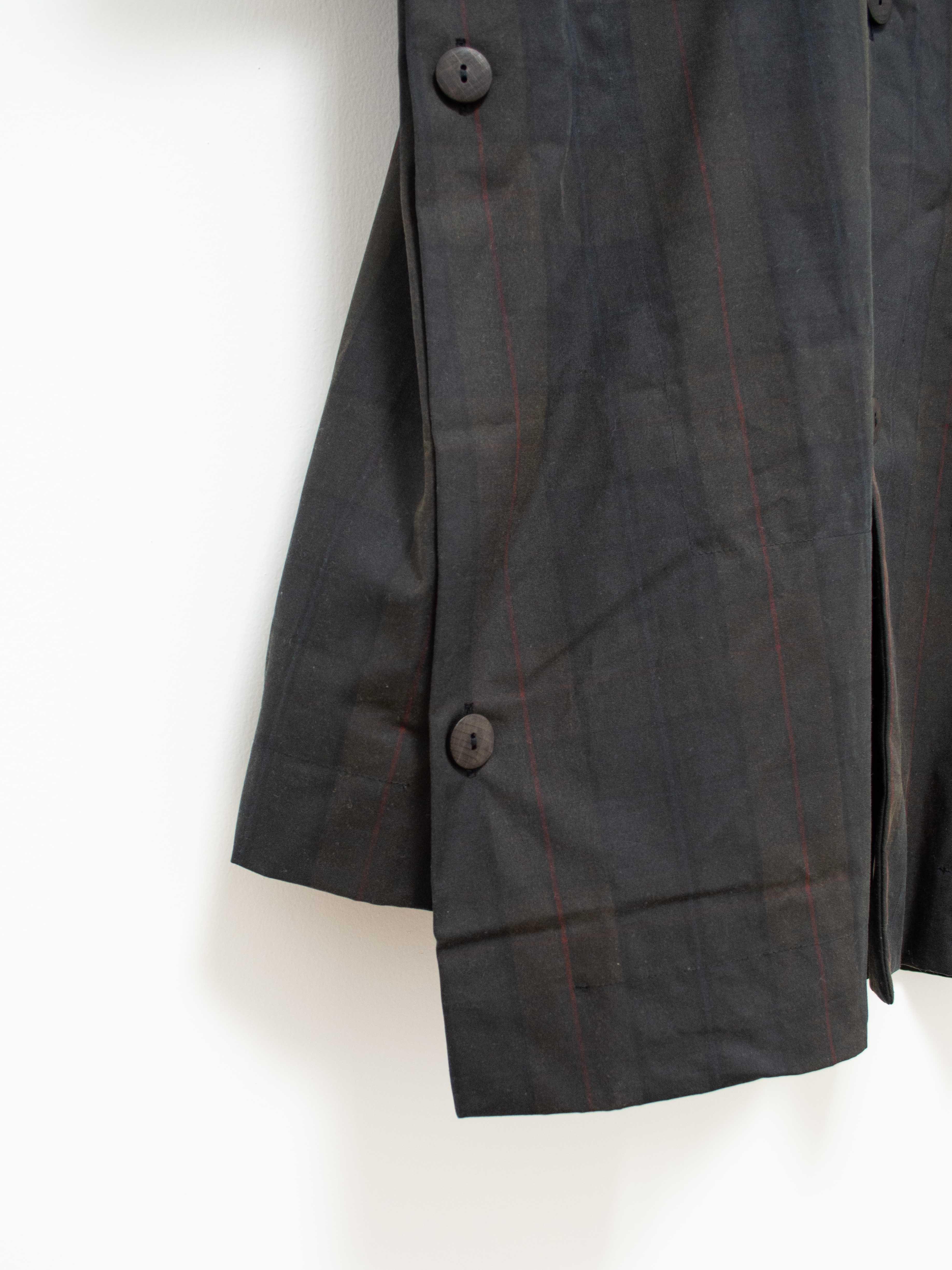 Namu Shop - Toogood The Messenger Coat - Waxed Cotton Check