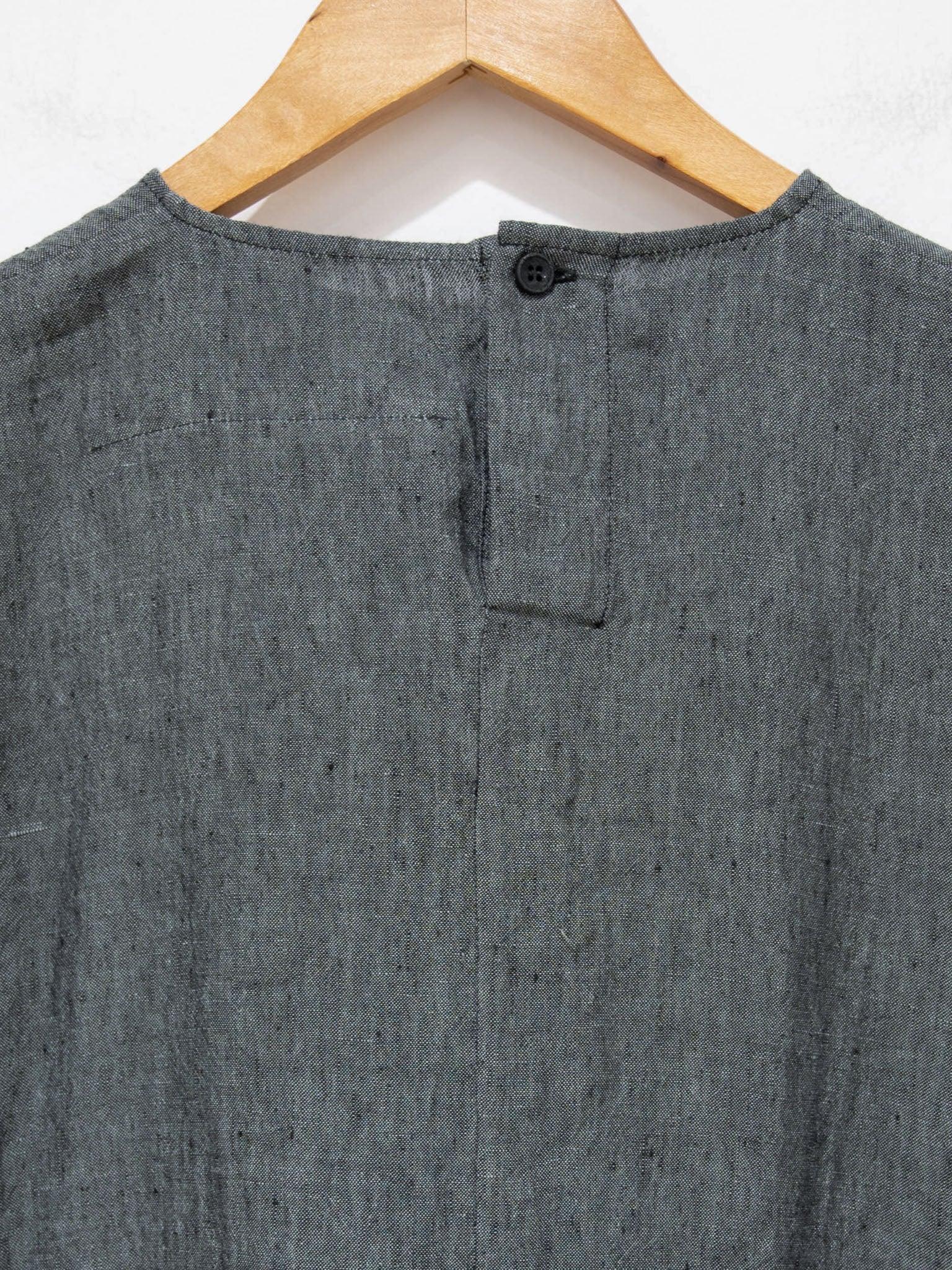 Namu Shop - Toogood The Perfumer Top - Blue Slate Laundered Linen