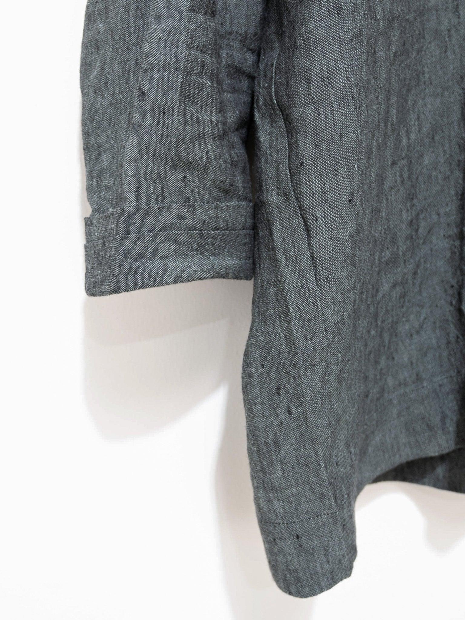 Namu Shop - Toogood The Perfumer Top - Blue Slate Laundered Linen