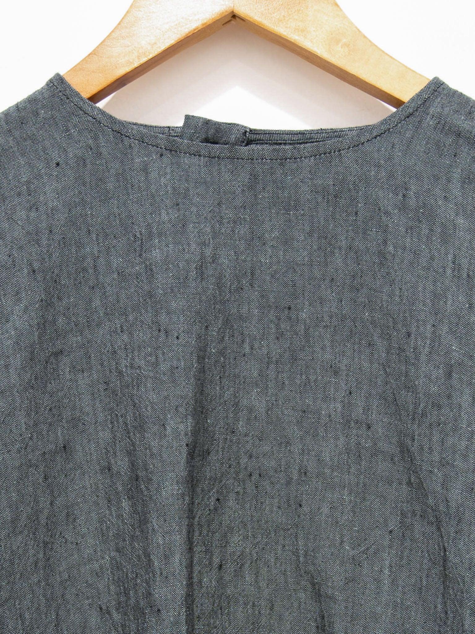 Namu Shop - Toogood The Perfumer Top - Blue Slate Laundered Linen