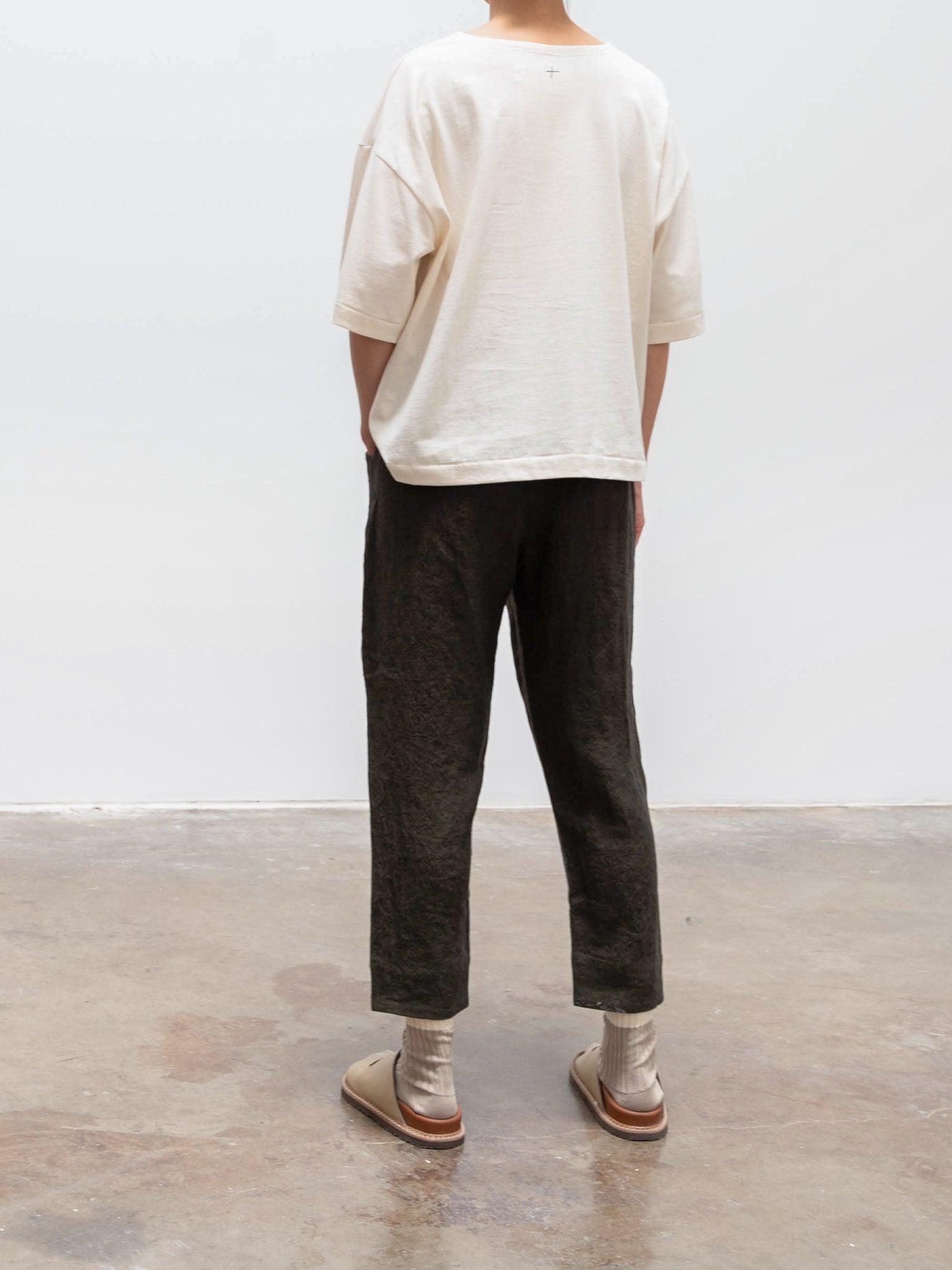 Namu Shop - Toogood The Perfumer Trouser - Blue Slate Laundered Linen