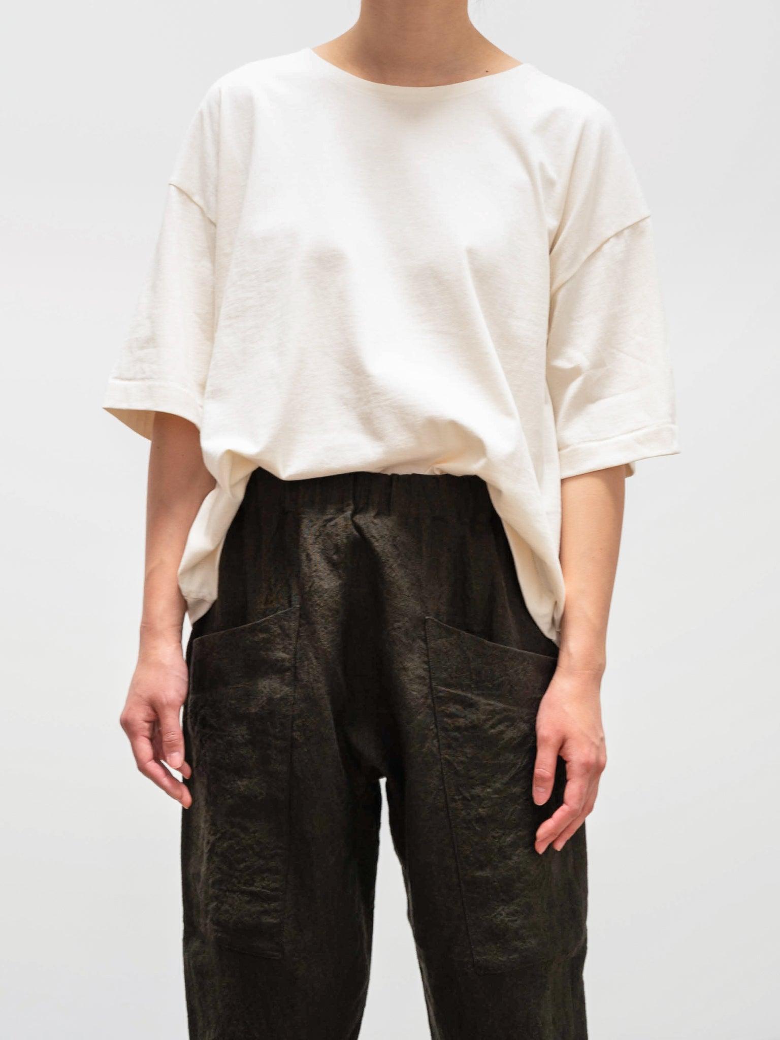 Namu Shop - Toogood The Perfumer Trouser - Moss Laundered Linen