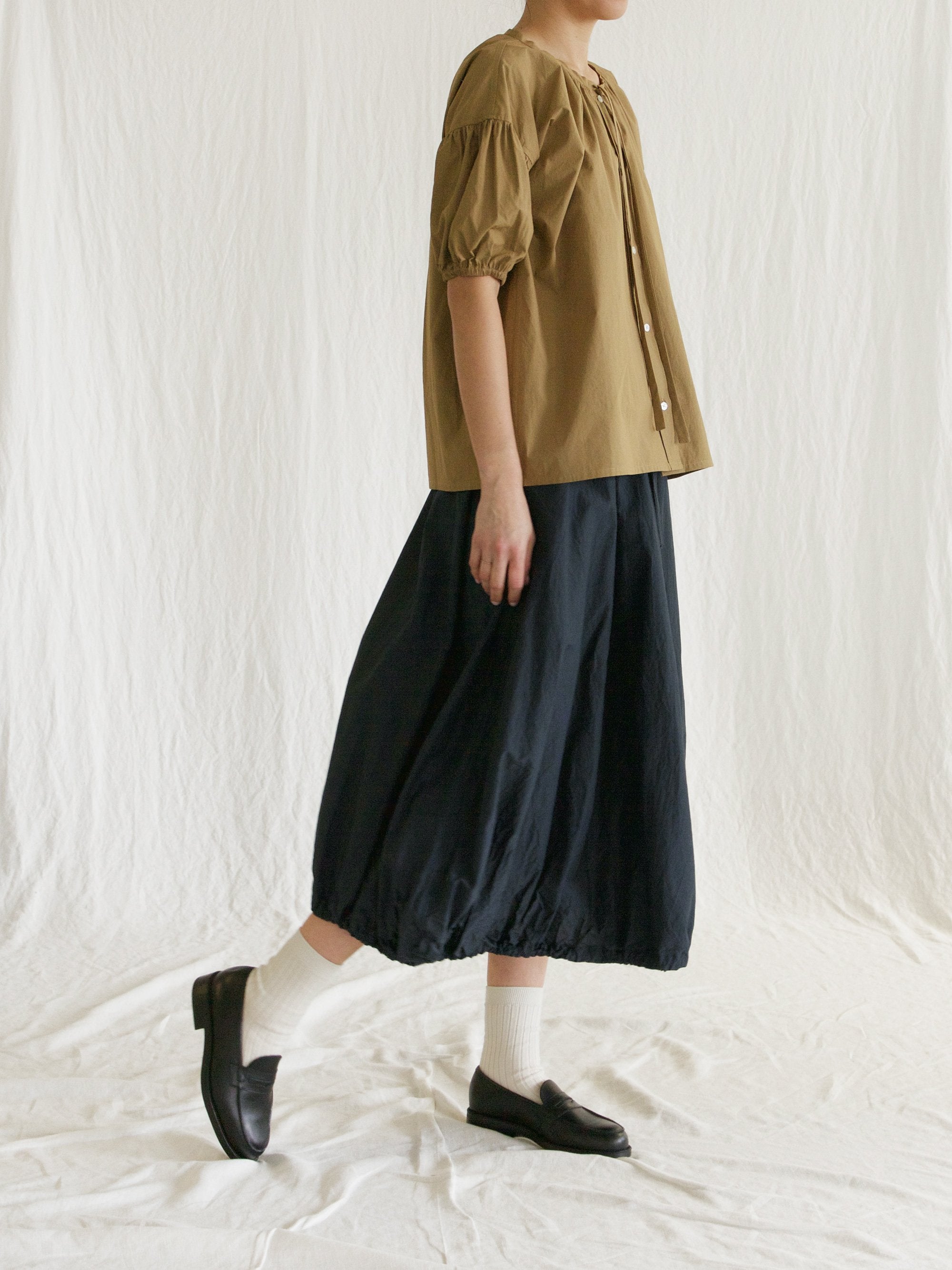 Namu Shop - ts(s) Cotton Silk String Balloon Skirt