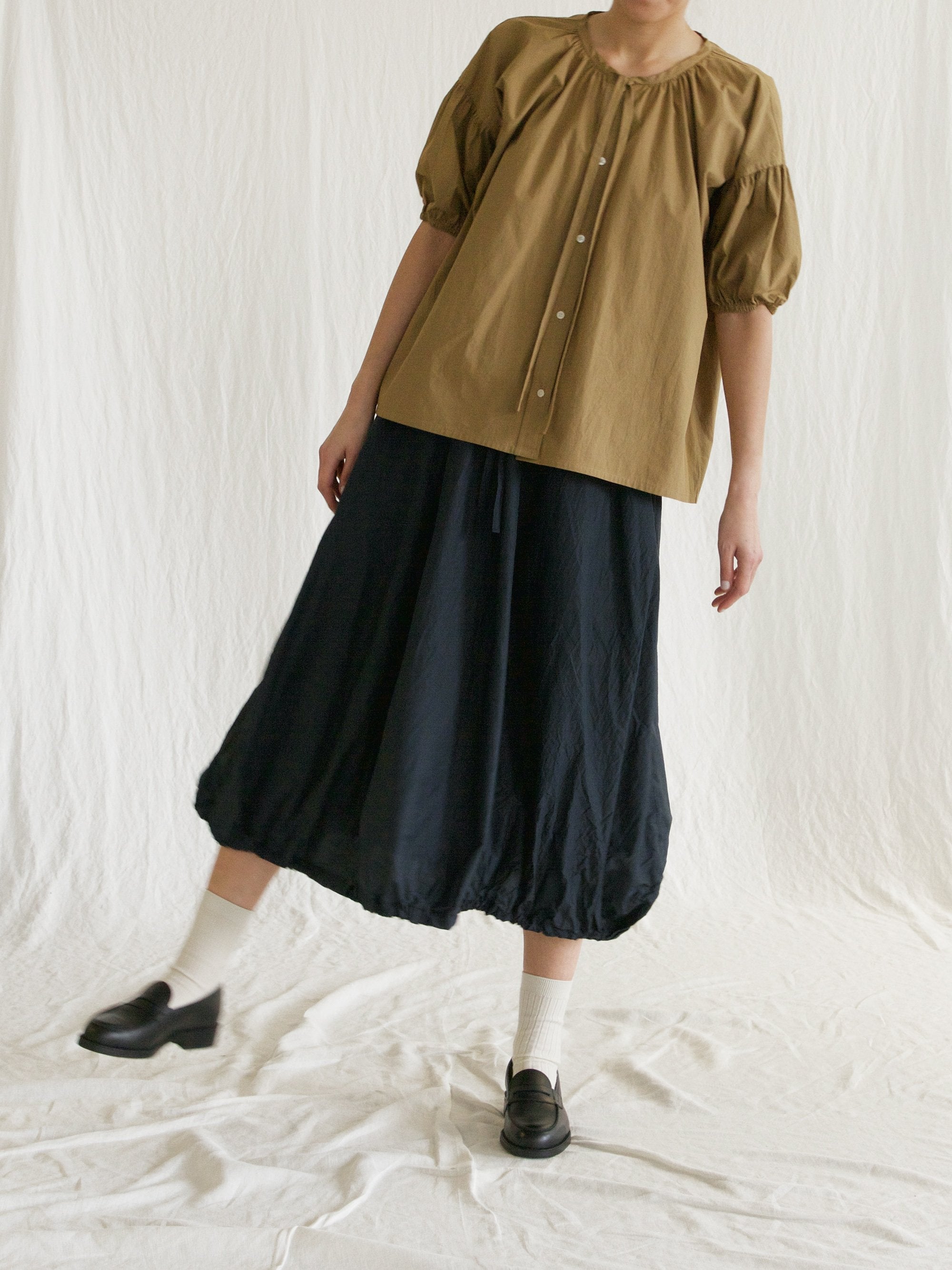 Namu Shop - ts(s) Cotton Silk String Balloon Skirt