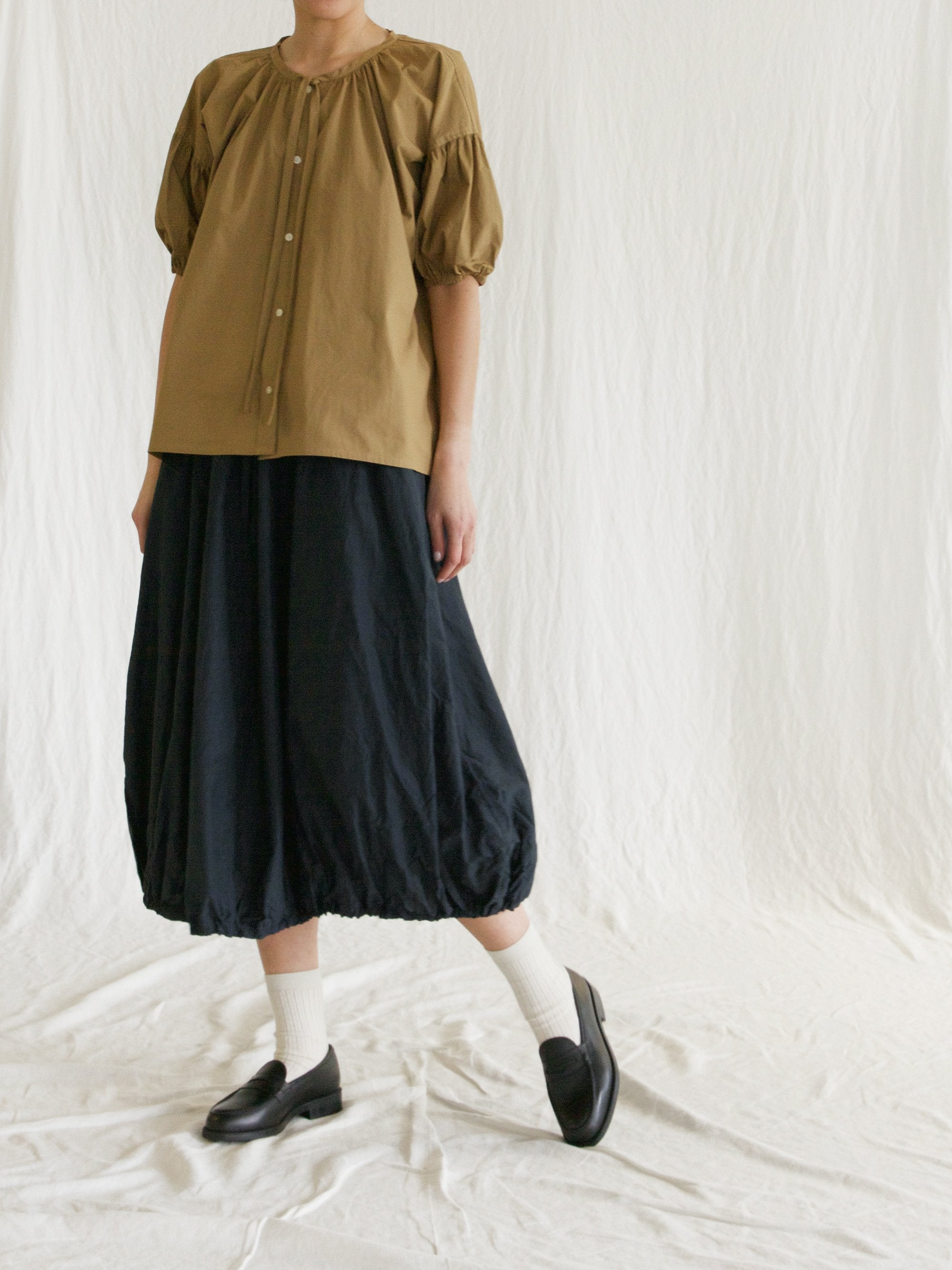 Namu Shop - ts(s) Cotton Silk String Balloon Skirt