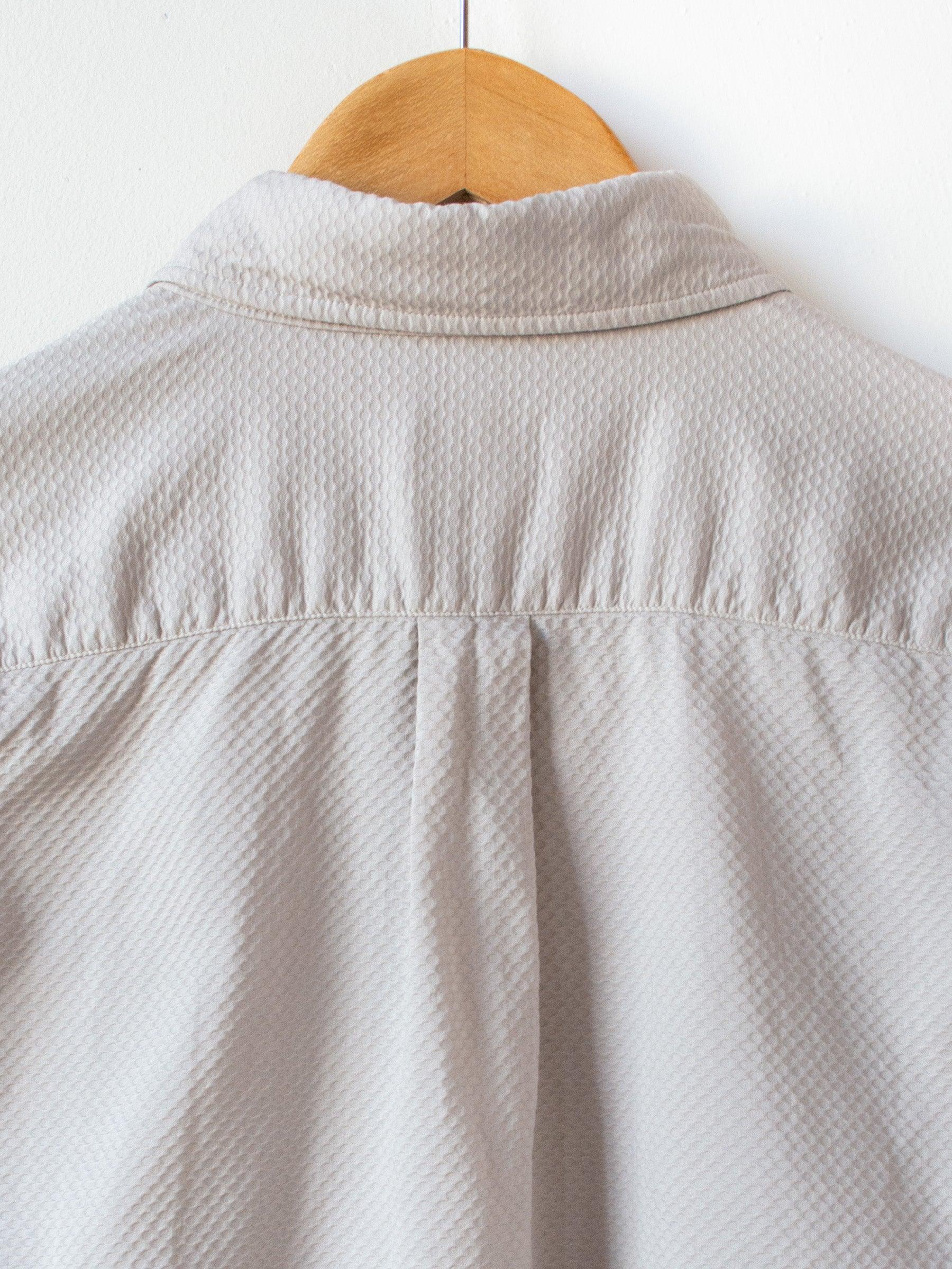 Namu Shop - ts(s) Garment Dyed Dobby Cloth BD Shirt - Greige
