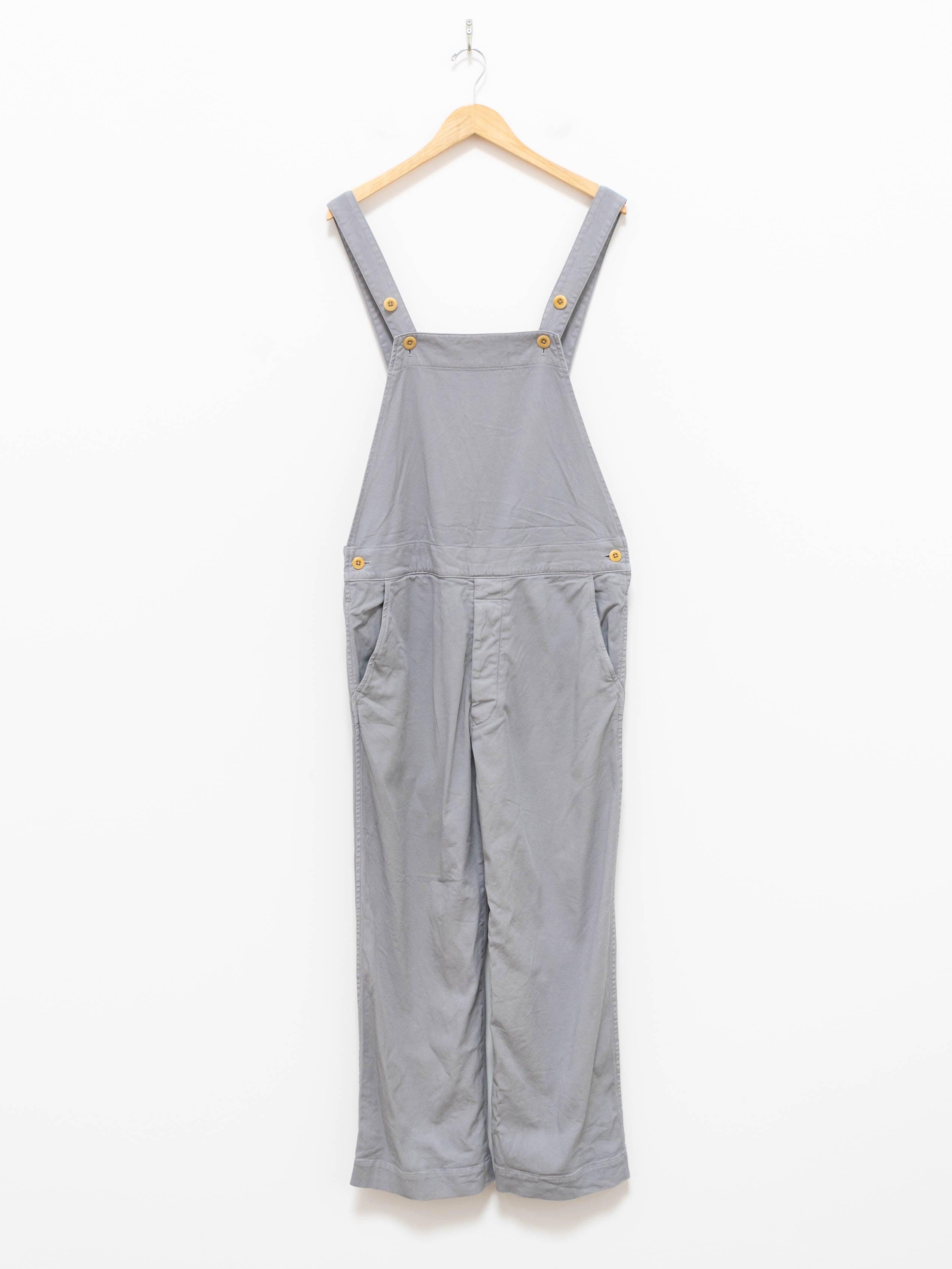 Namu Shop - ts(s) Garment Dyed Lyocell Cotton Stretch Overalls - Light Gray