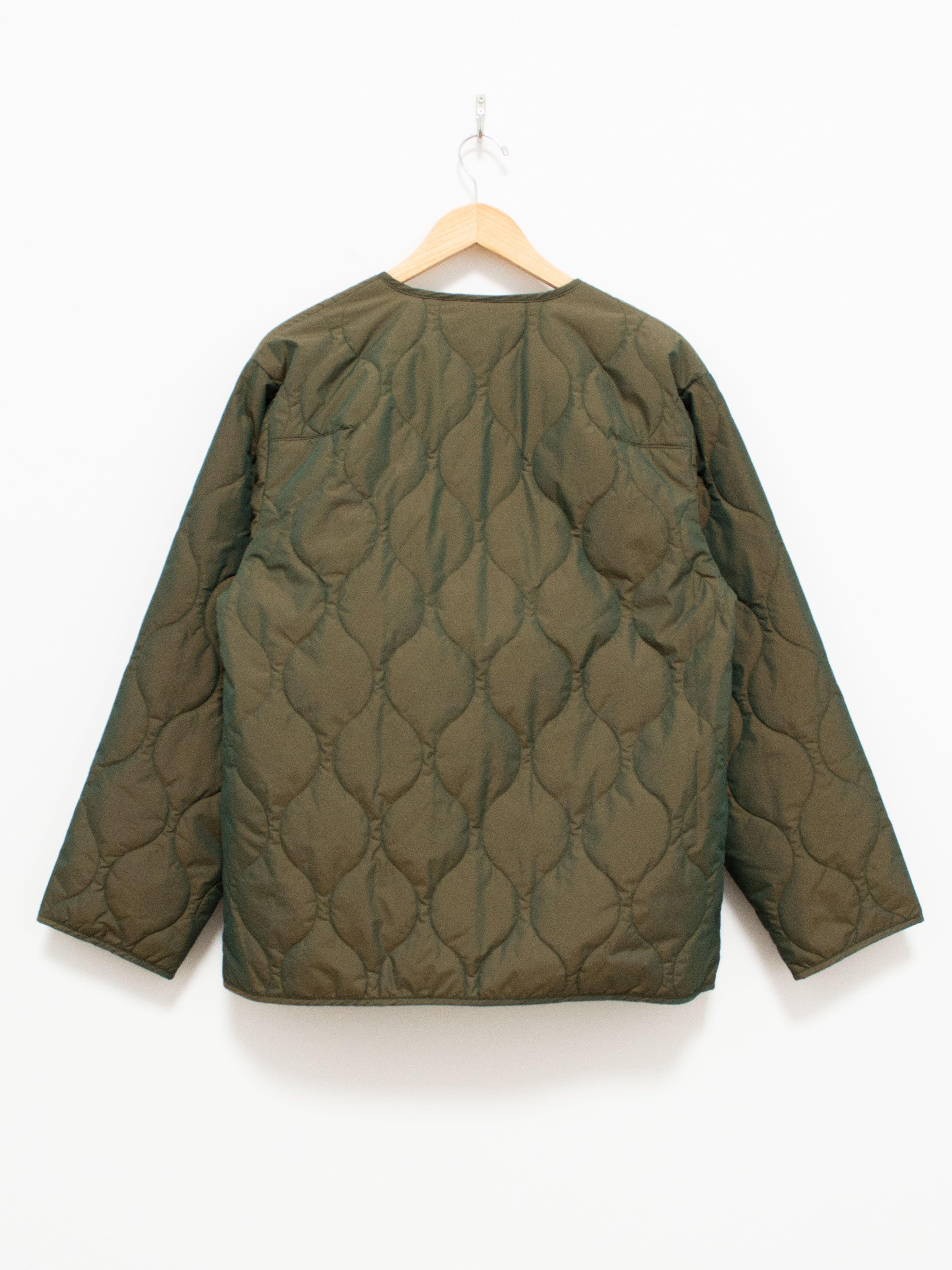 Namu Shop - ts(s) Lightweight Taffeta Quilted Liner Buckle Jacket - Olive