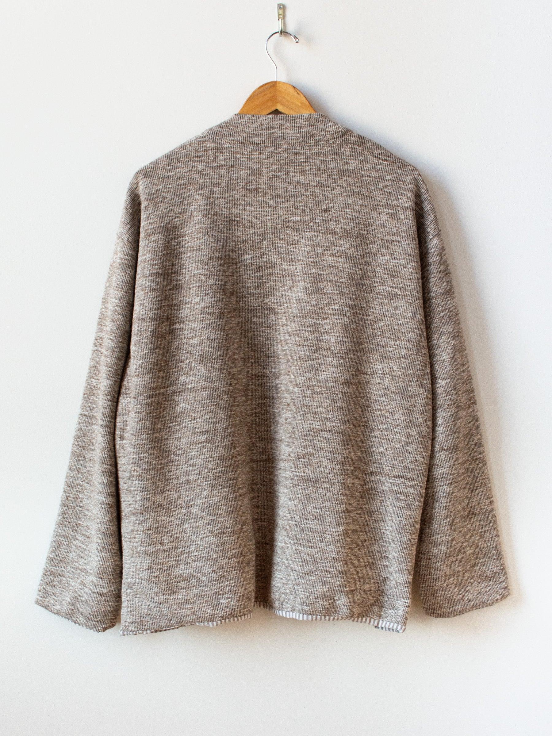 Namu Shop - ts(s) Lined Easy Cardigan - Marled Brown