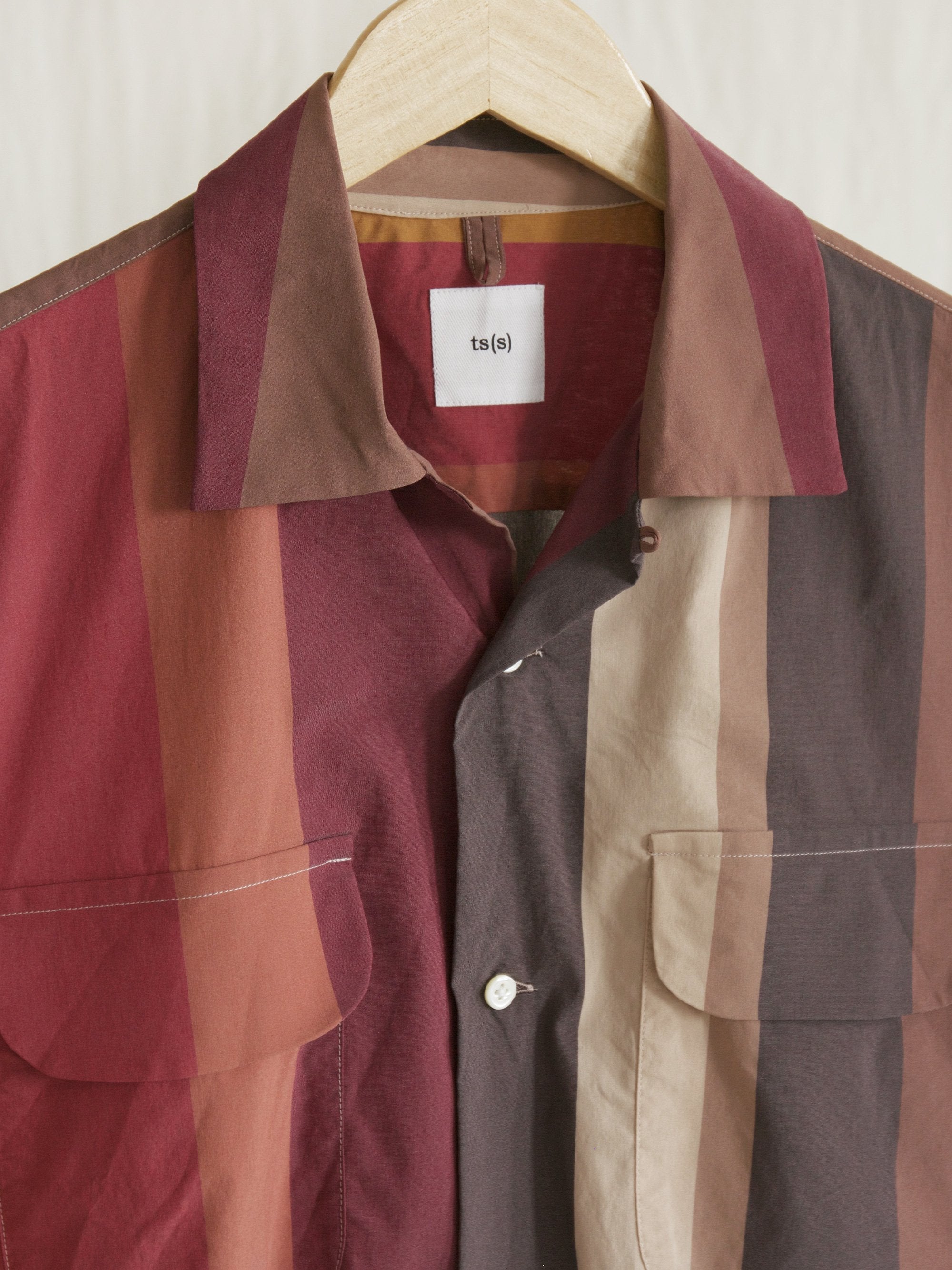 Namu Shop - ts(s) Round Flap Pocket Baggy Shirt
