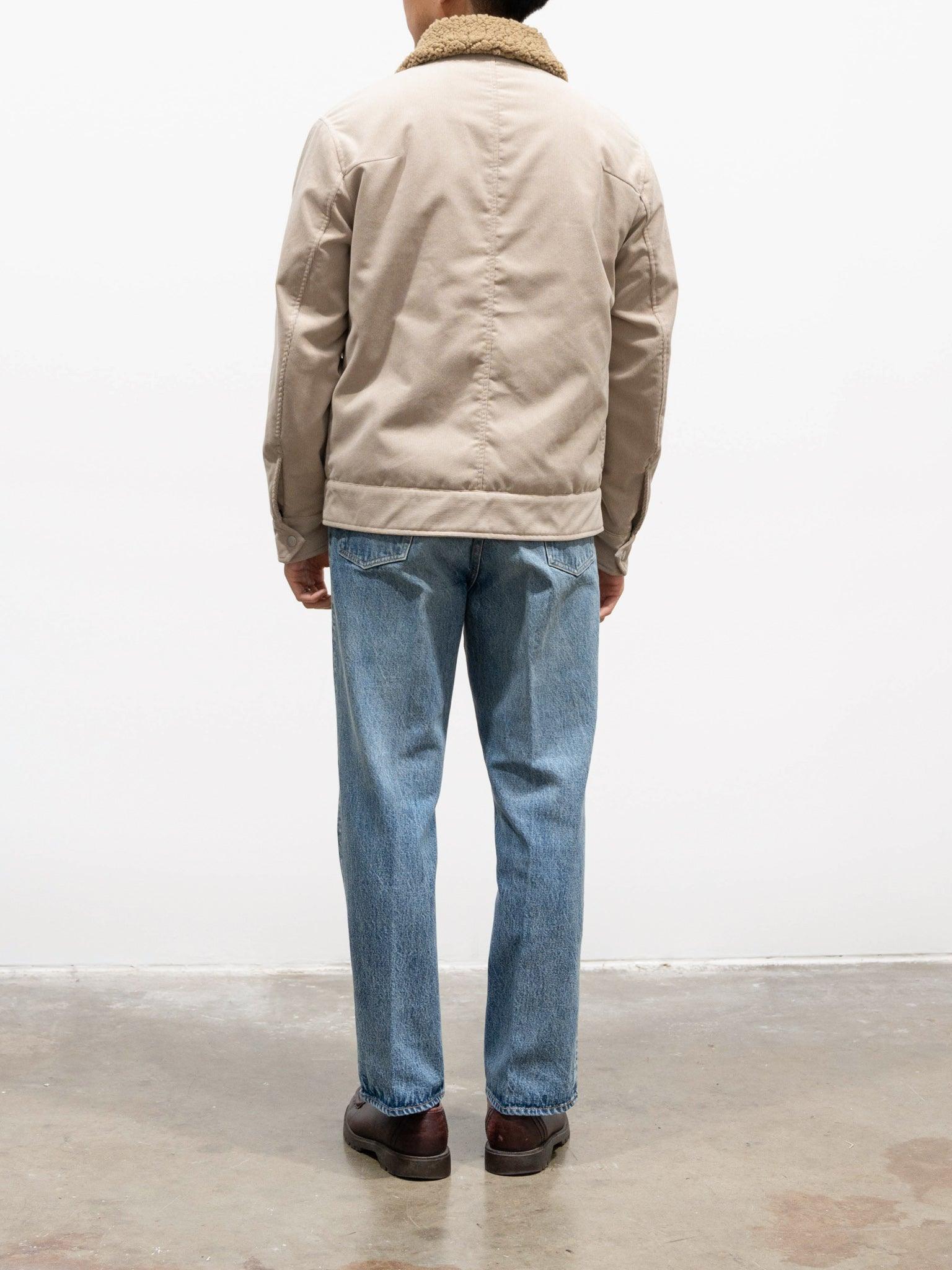Namu Shop - ts(s) SOLOTEX Poly Stretch Corduroy Bomber Jacket - Graige