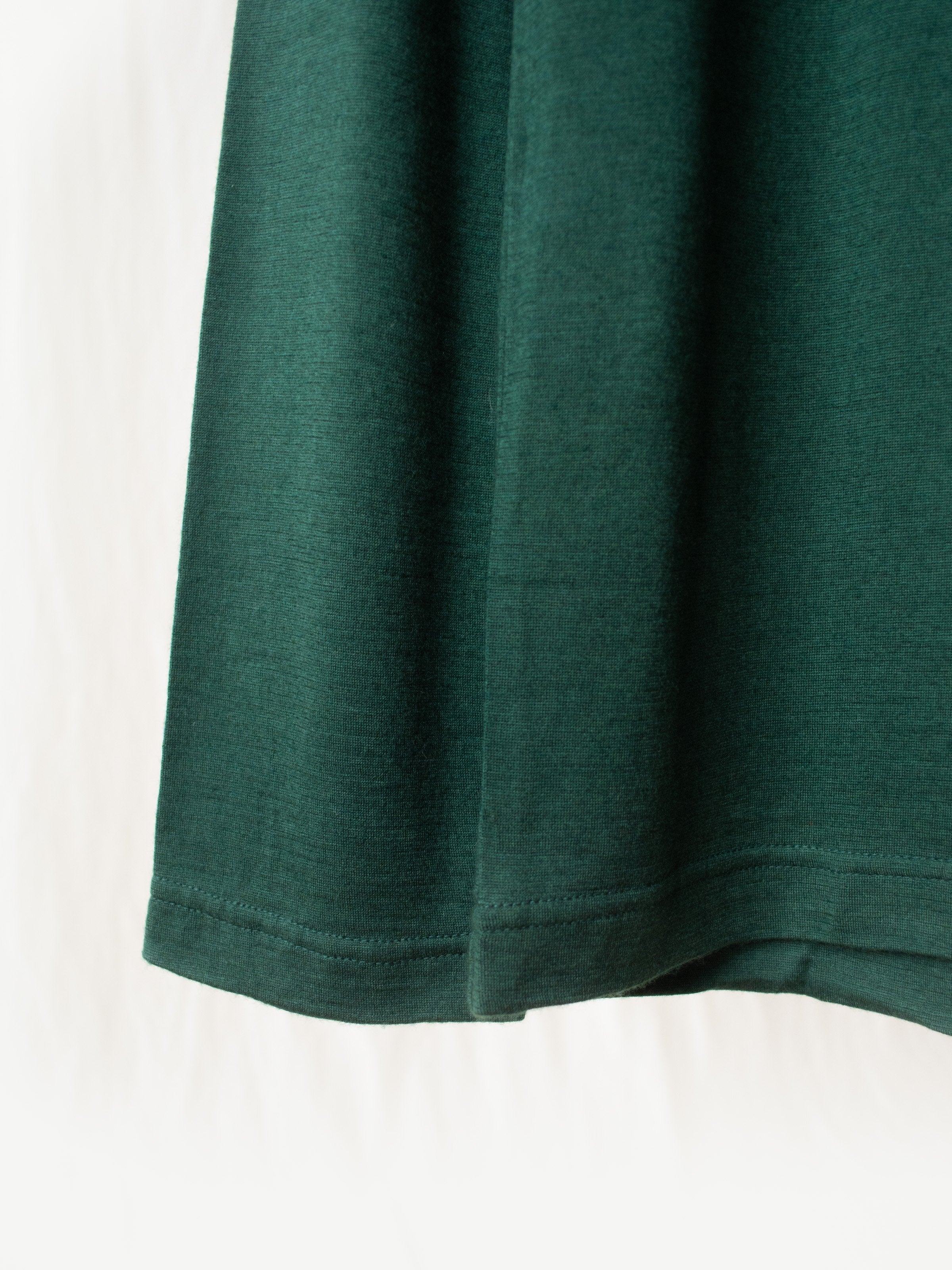 Namu Shop - ts(s) Washable High Gauge Wool Turtleneck - Green