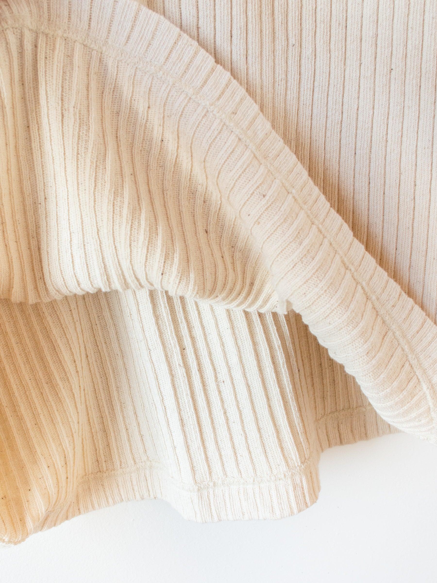 Namu Shop - ts(s) Wide Rib Easy Vest - Natural