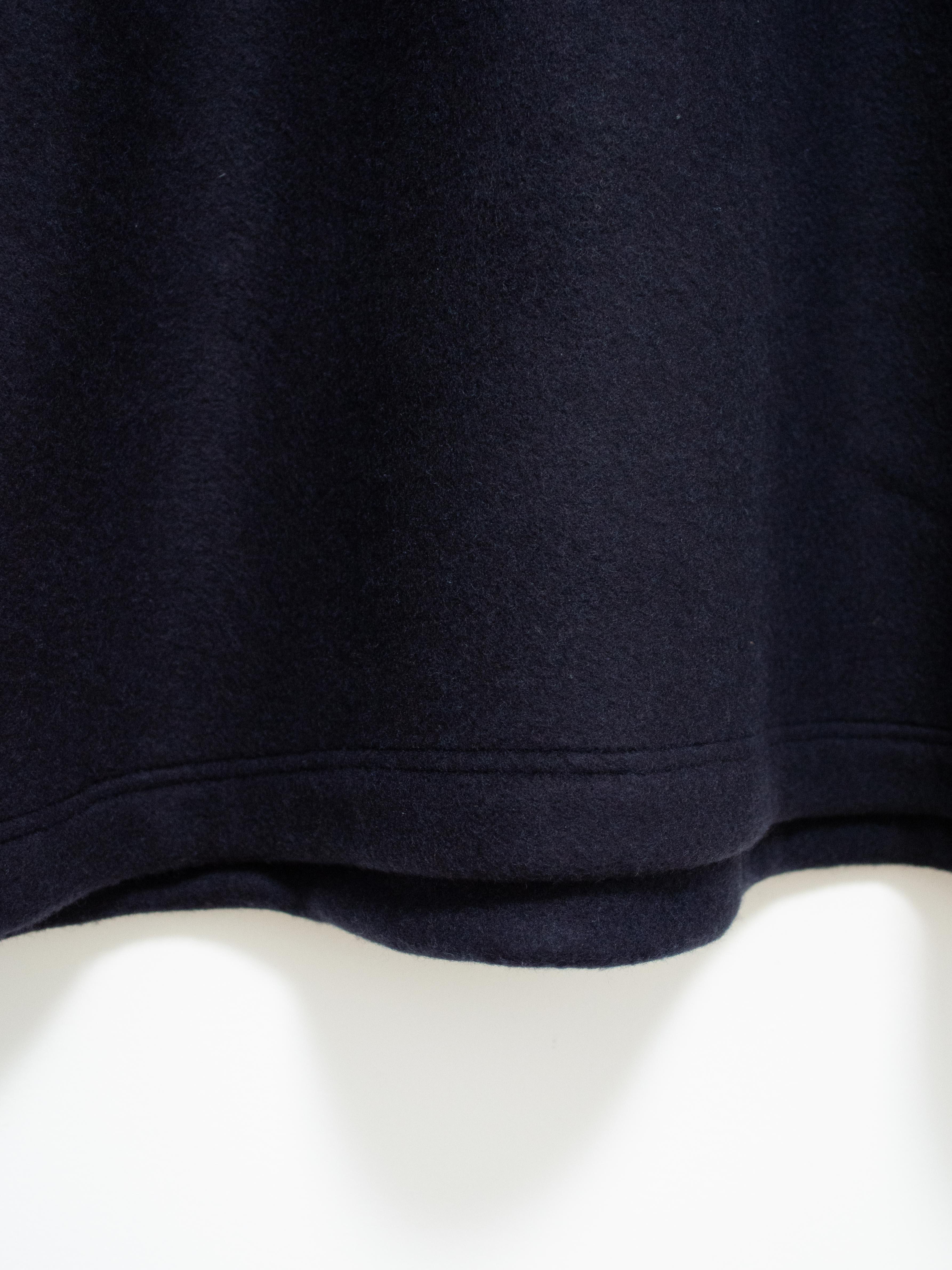 Namu Shop - ts(s) Wool Jersey High Neck Sweatdress - Navy