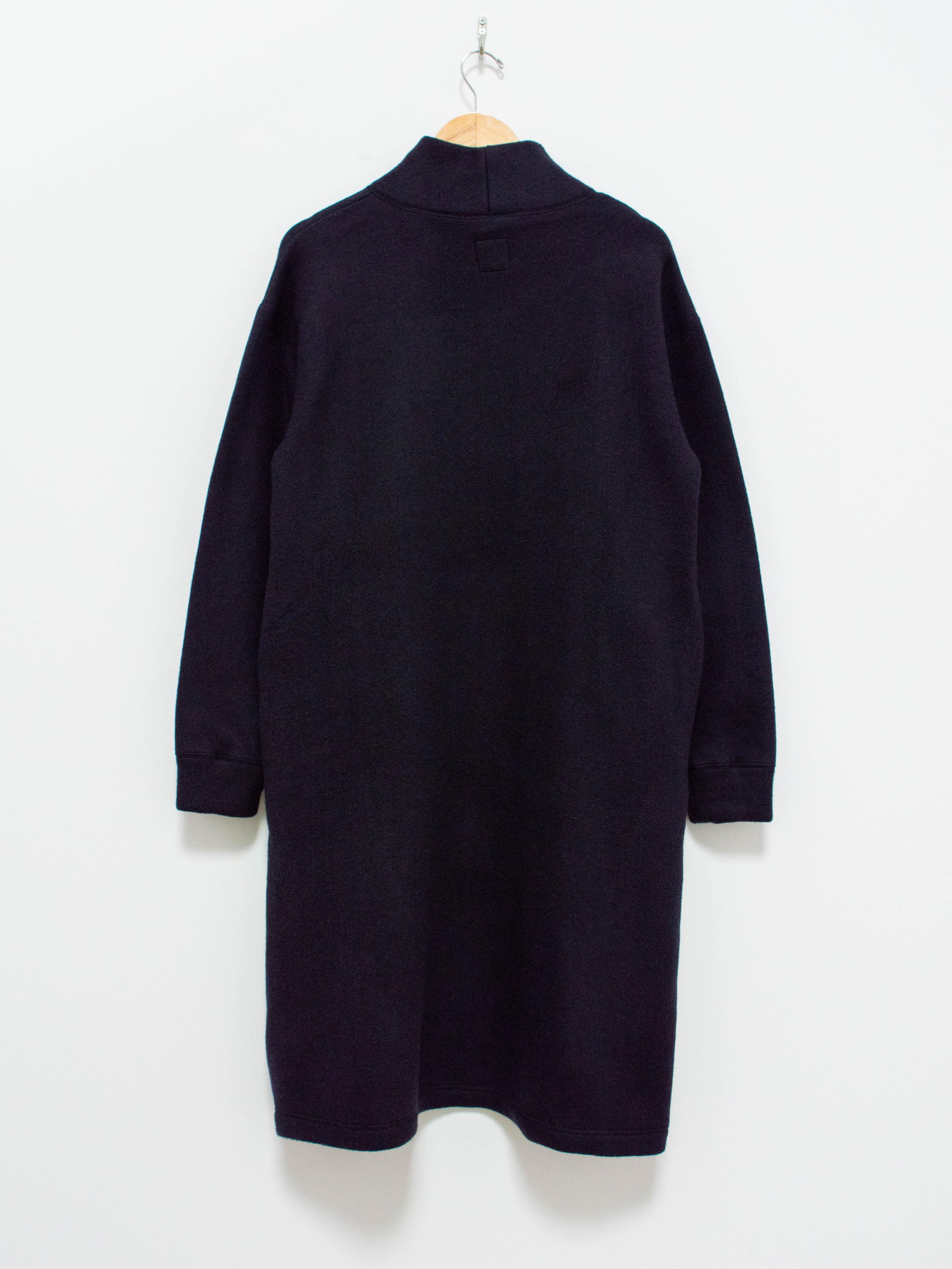 Namu Shop - ts(s) Wool Jersey High Neck Sweatdress - Navy