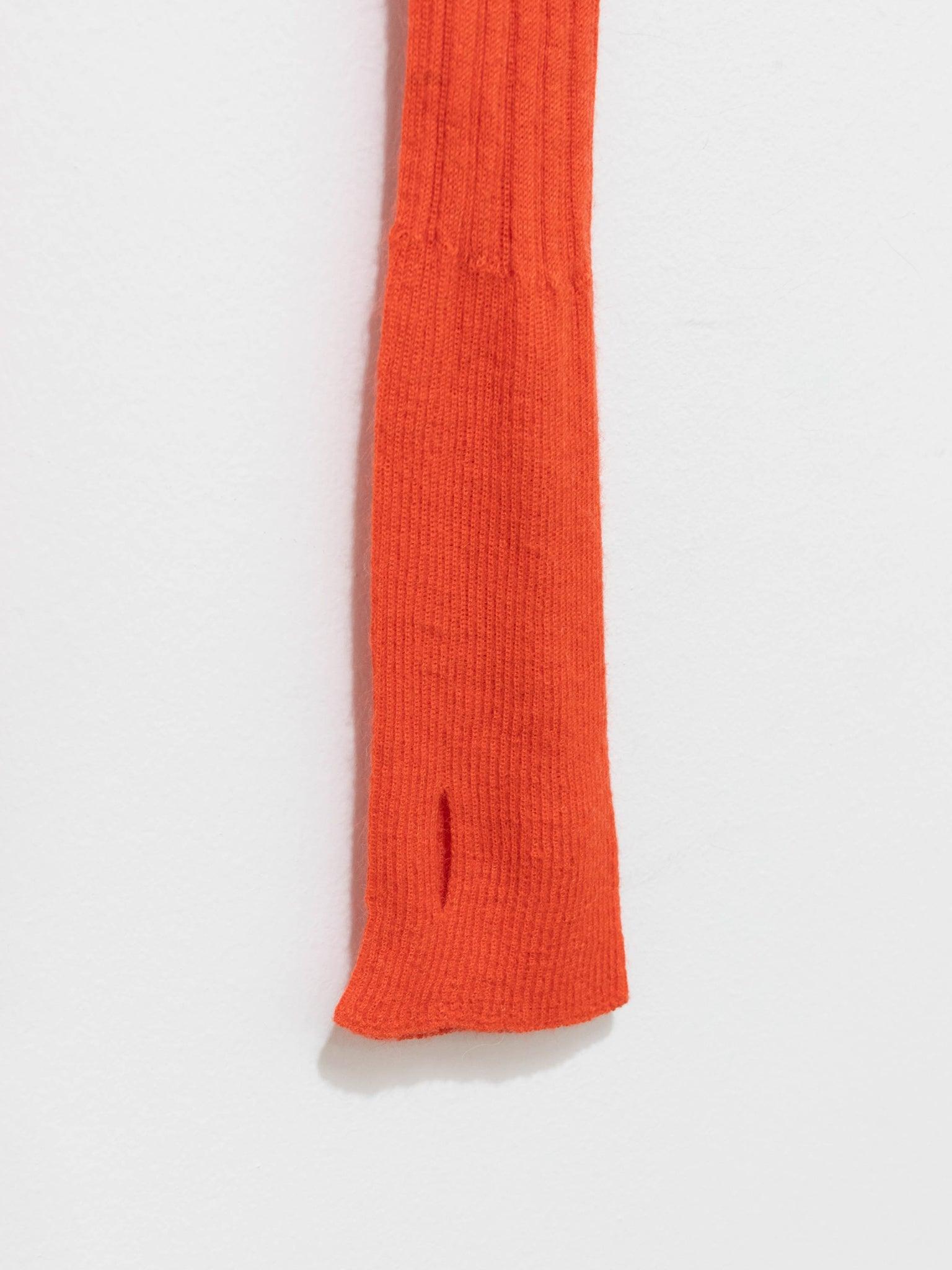 Namu Shop - Unfil Baby Suri Alpaca High Neck Sweater - Orange
