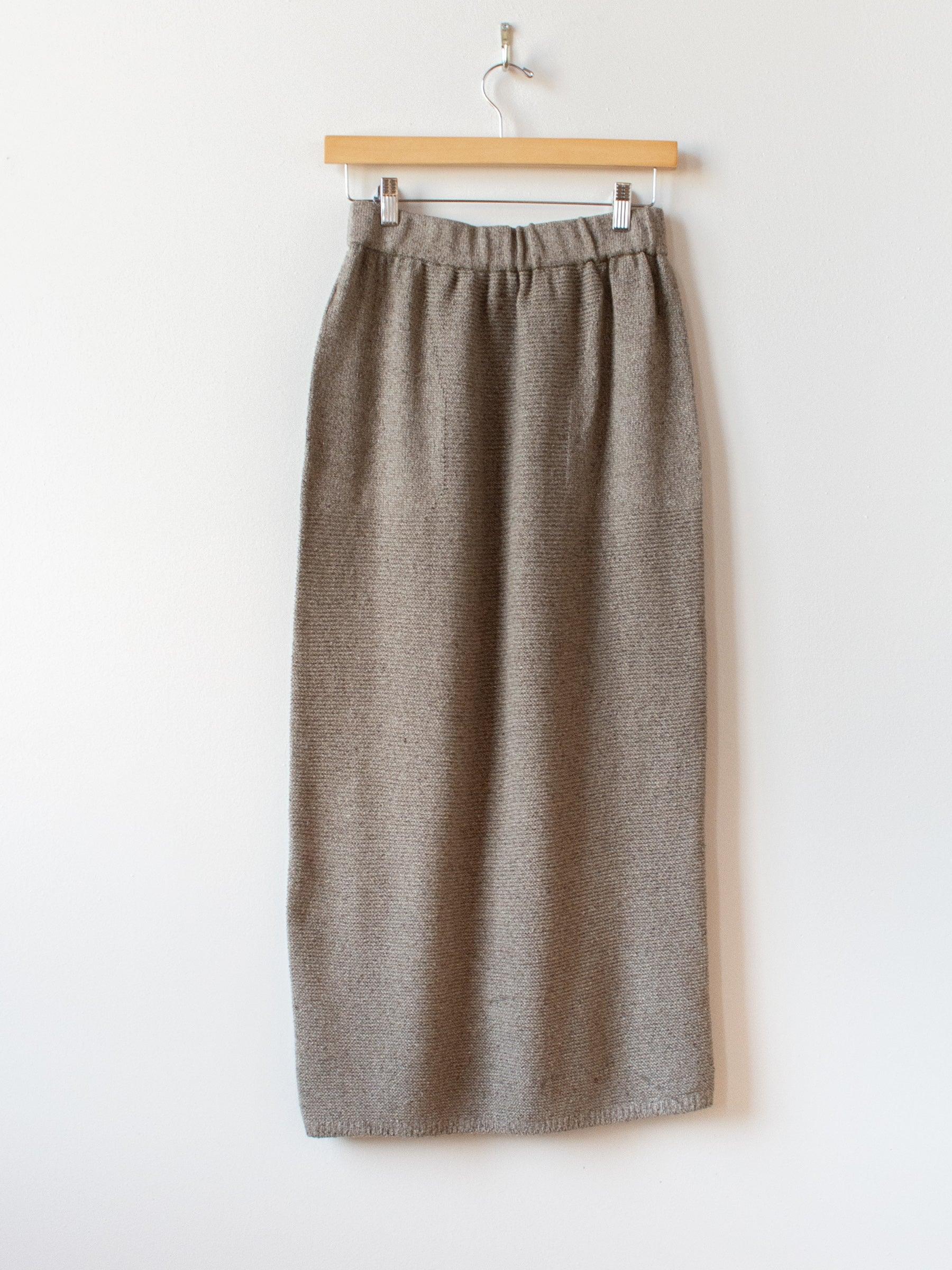 Namu Shop - Unfil Mulberry & Raw Silk Knit Skirt