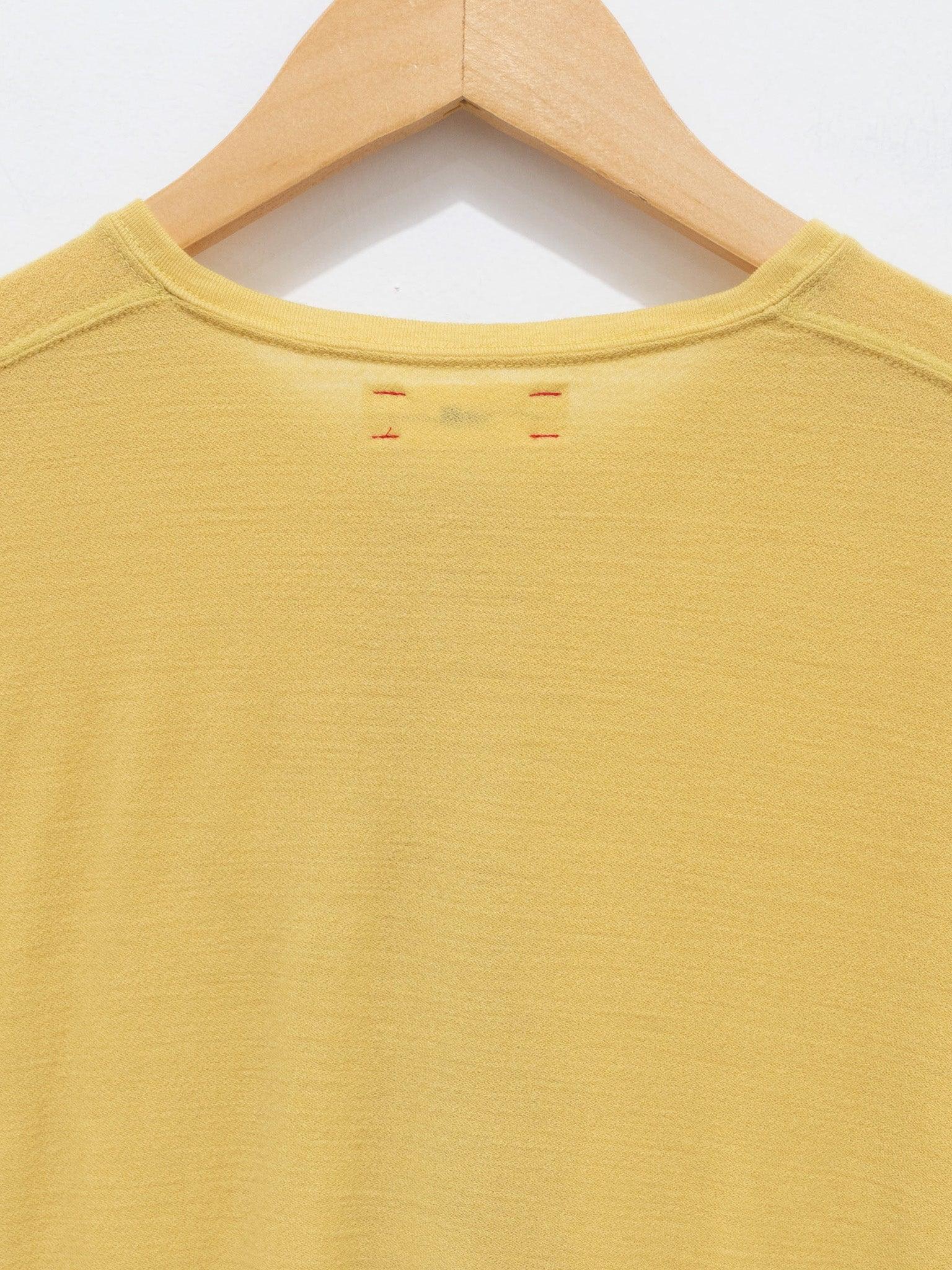Namu Shop - Unfil Superfine Merino Crepe Jersey Cardigan - Light Yellow