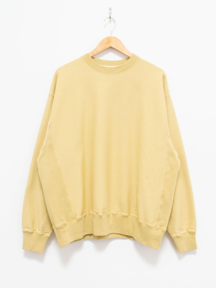 Namu Shop - Unfil Vintage Cotton Fleece Pullover - Lemon Grass