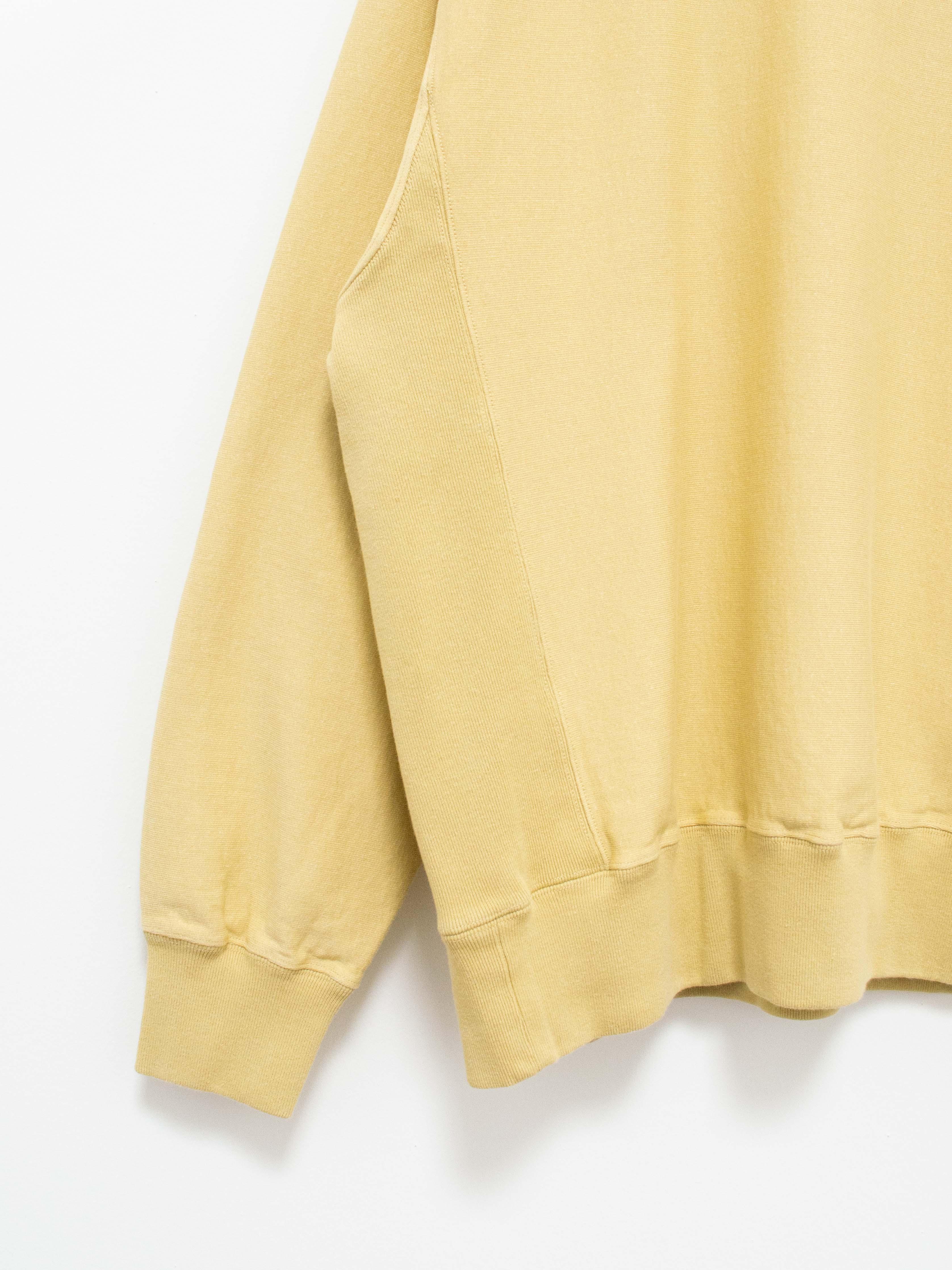 Namu Shop - Unfil Vintage Cotton Fleece Pullover - Lemon Grass