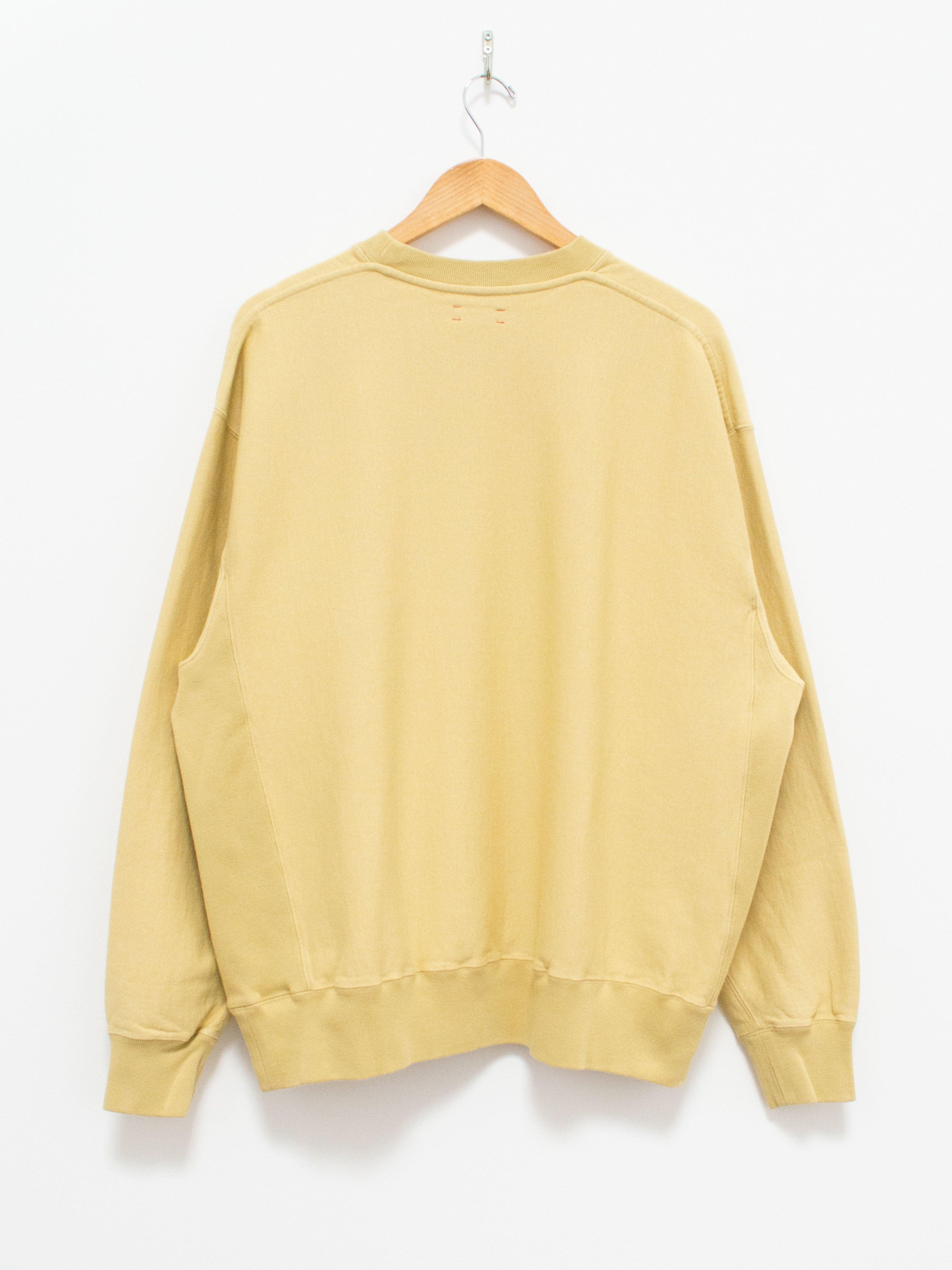 Namu Shop - Unfil Vintage Cotton Fleece Pullover - Lemon Grass
