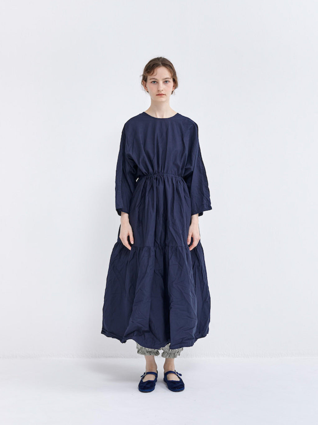 Namu Shop - Veritecoeur Co / Silk Two Way Dress - Navy