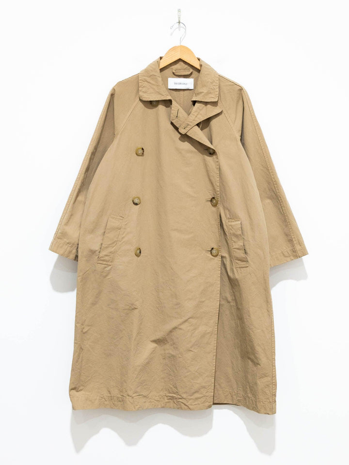 Namu Shop - Veritecoeur Co/Li Double Breasted Coat - Beige