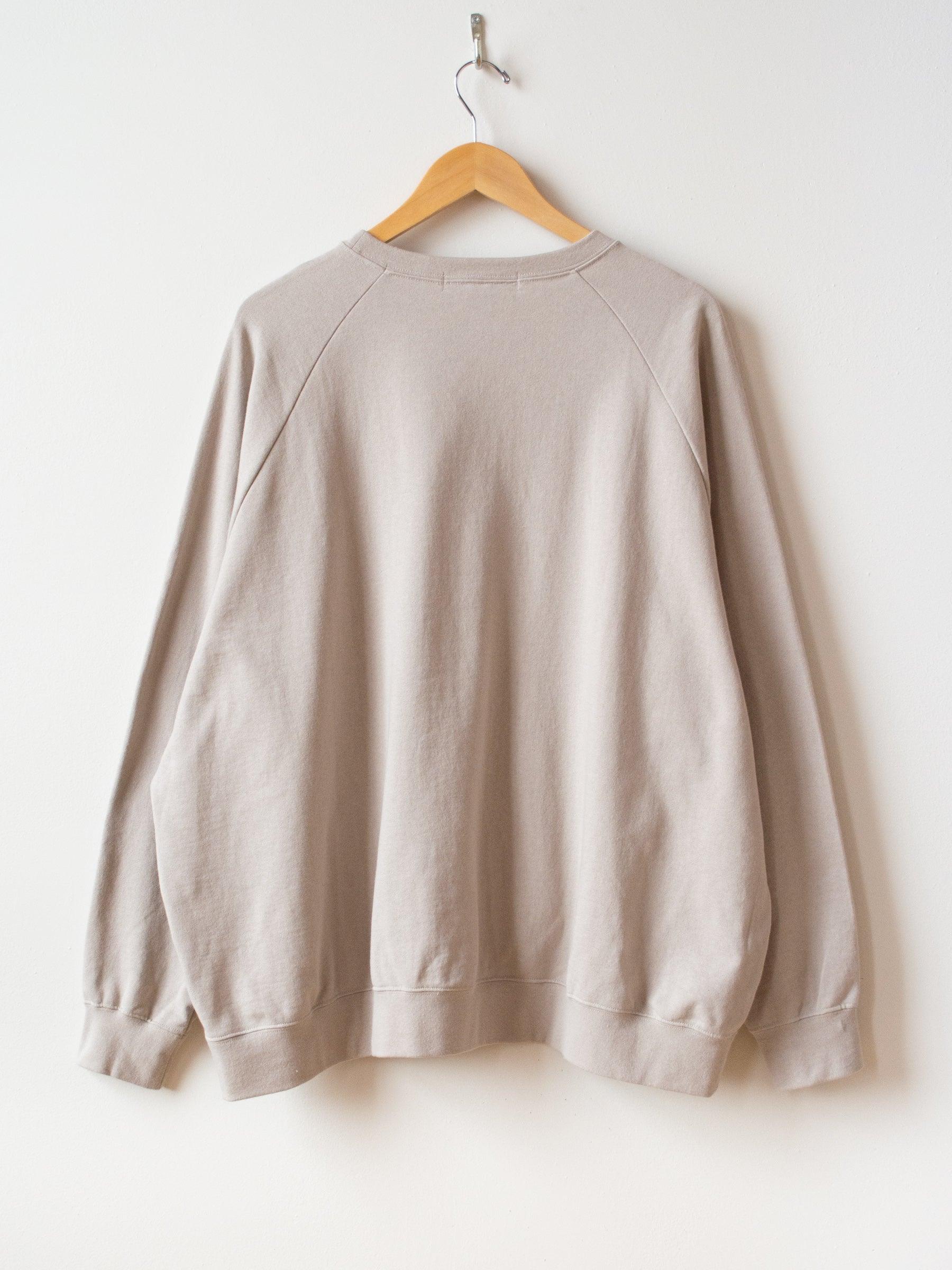 Namu Shop - Veritecoeur Cotton Big Sweatshirt - Beige