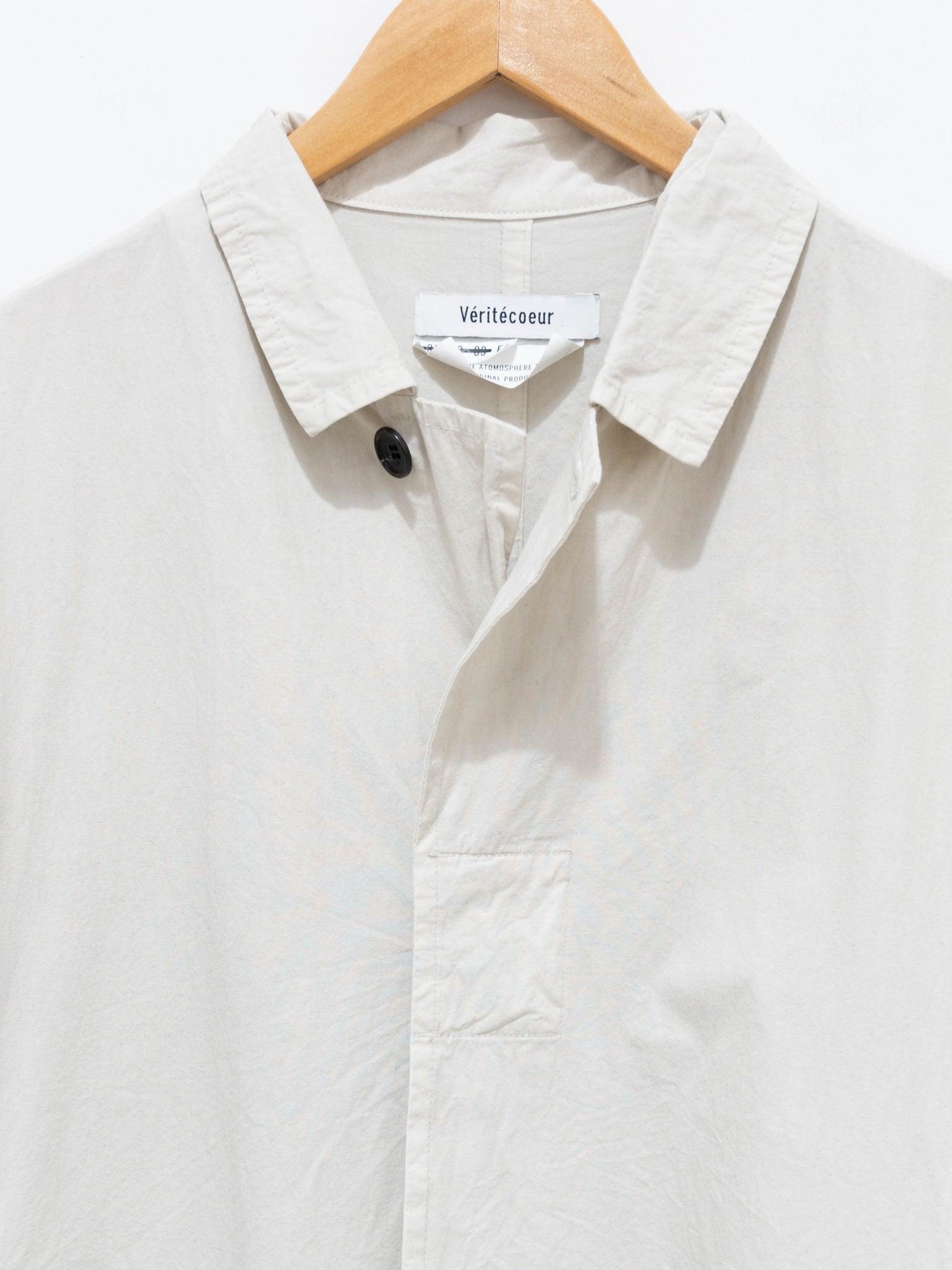Namu Shop - Veritecoeur Gather Pocket Coat - Greige