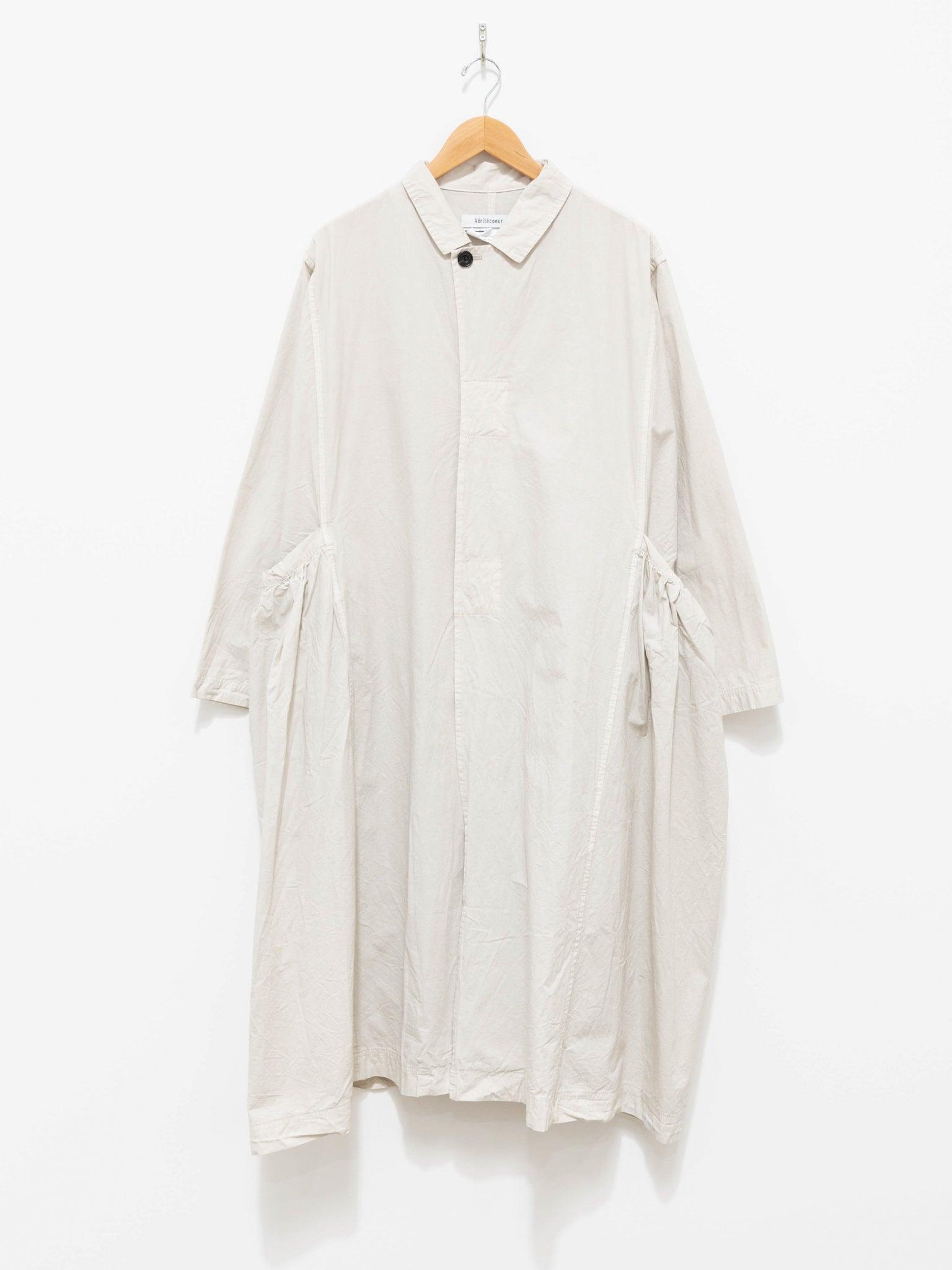 Namu Shop - Veritecoeur Gather Pocket Coat - Greige