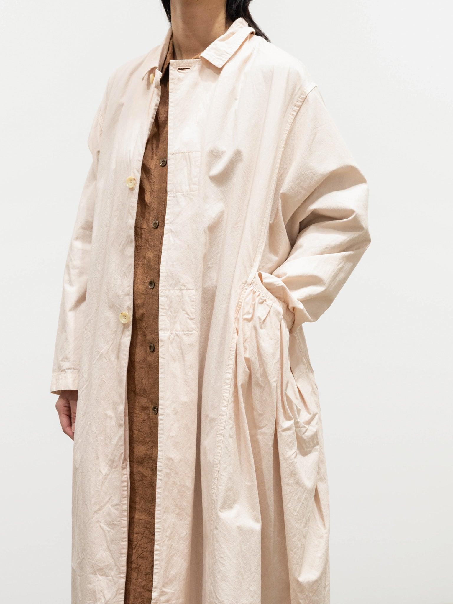 Namu Shop - Veritecoeur Gather Pocket Coat - Light Pink