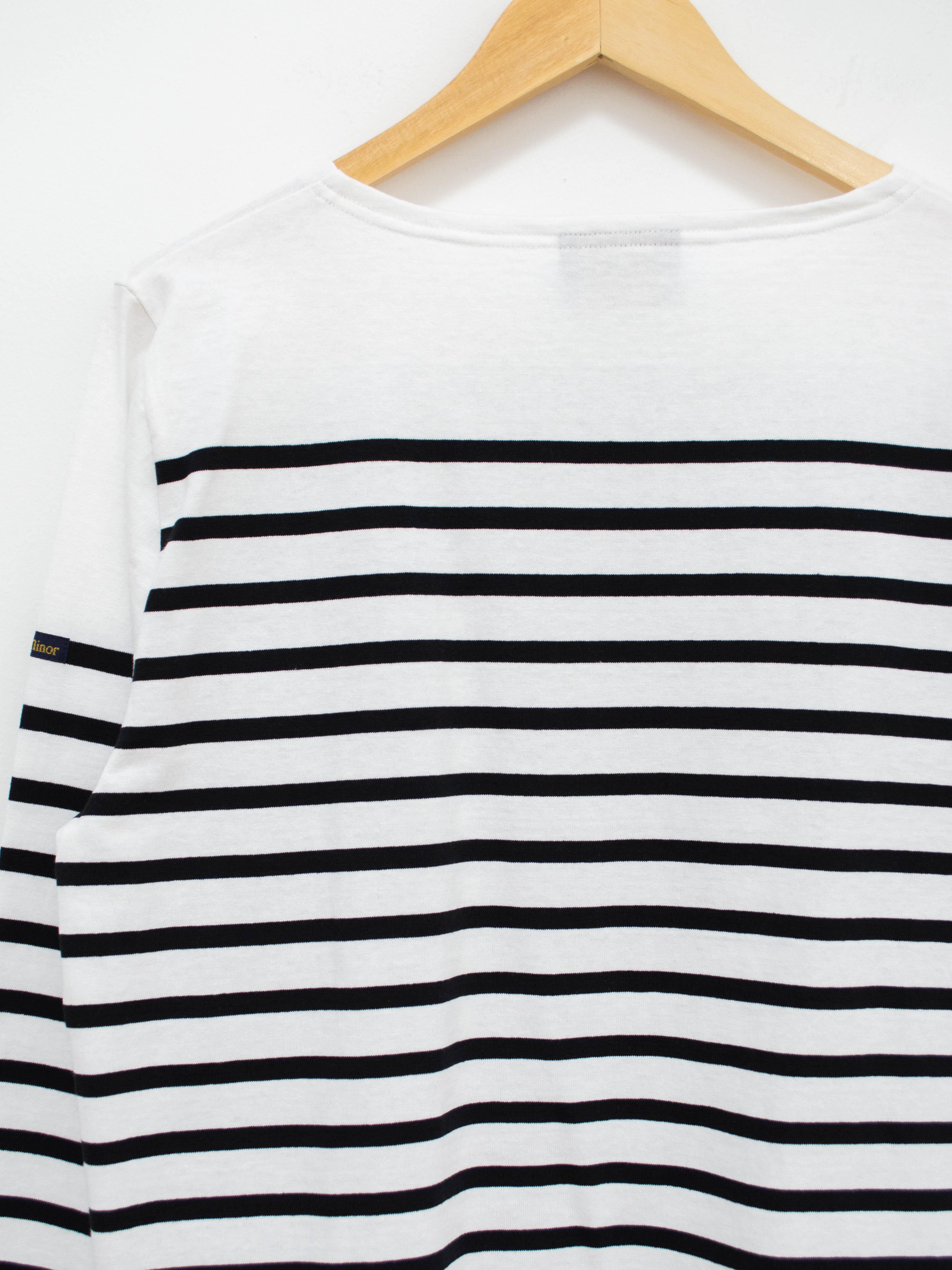 Namu Shop - Veritecoeur Le Minor Border Longsleeve Tee - Black x White